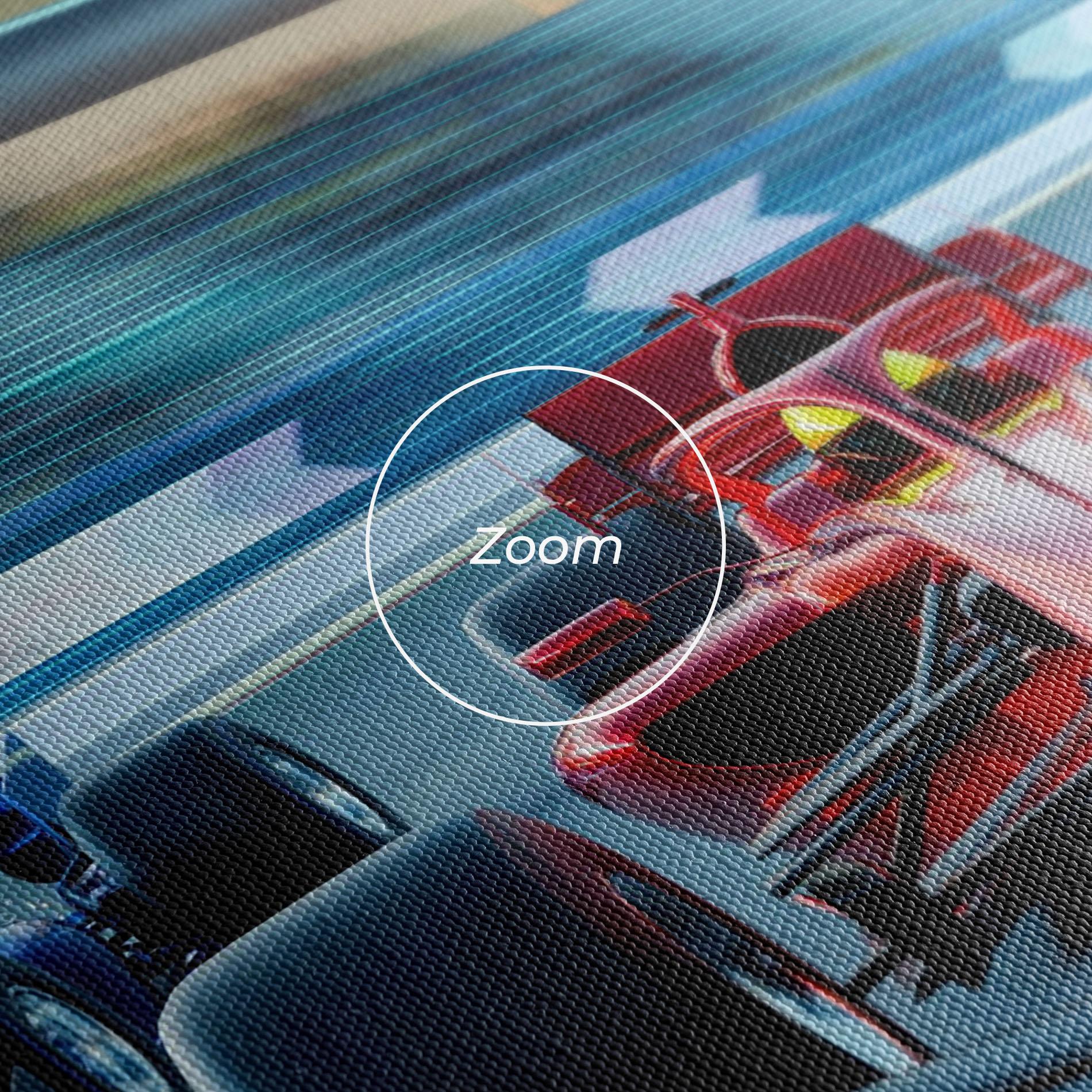 Картина на платно F1 Racing mockup 3