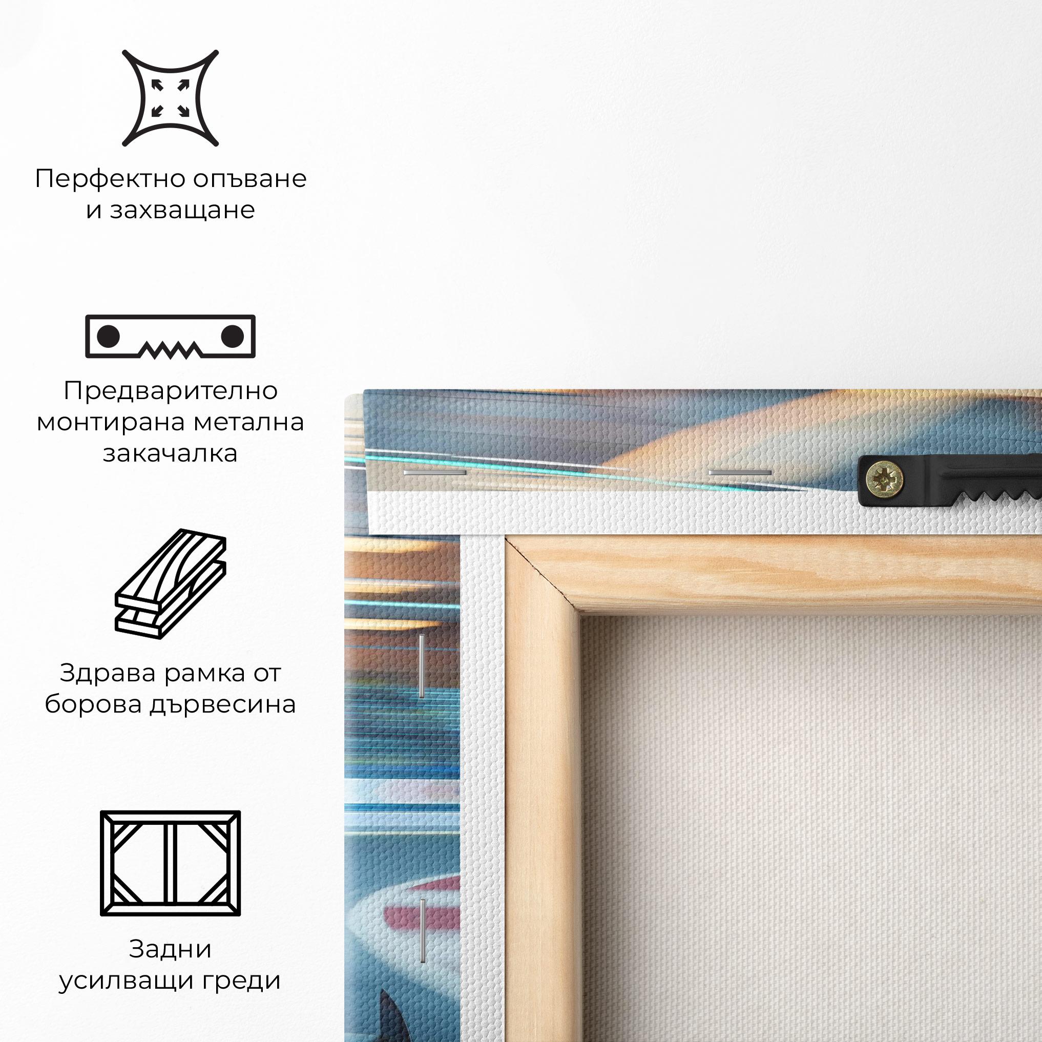 Картина на платно F1 Racing mockup 5