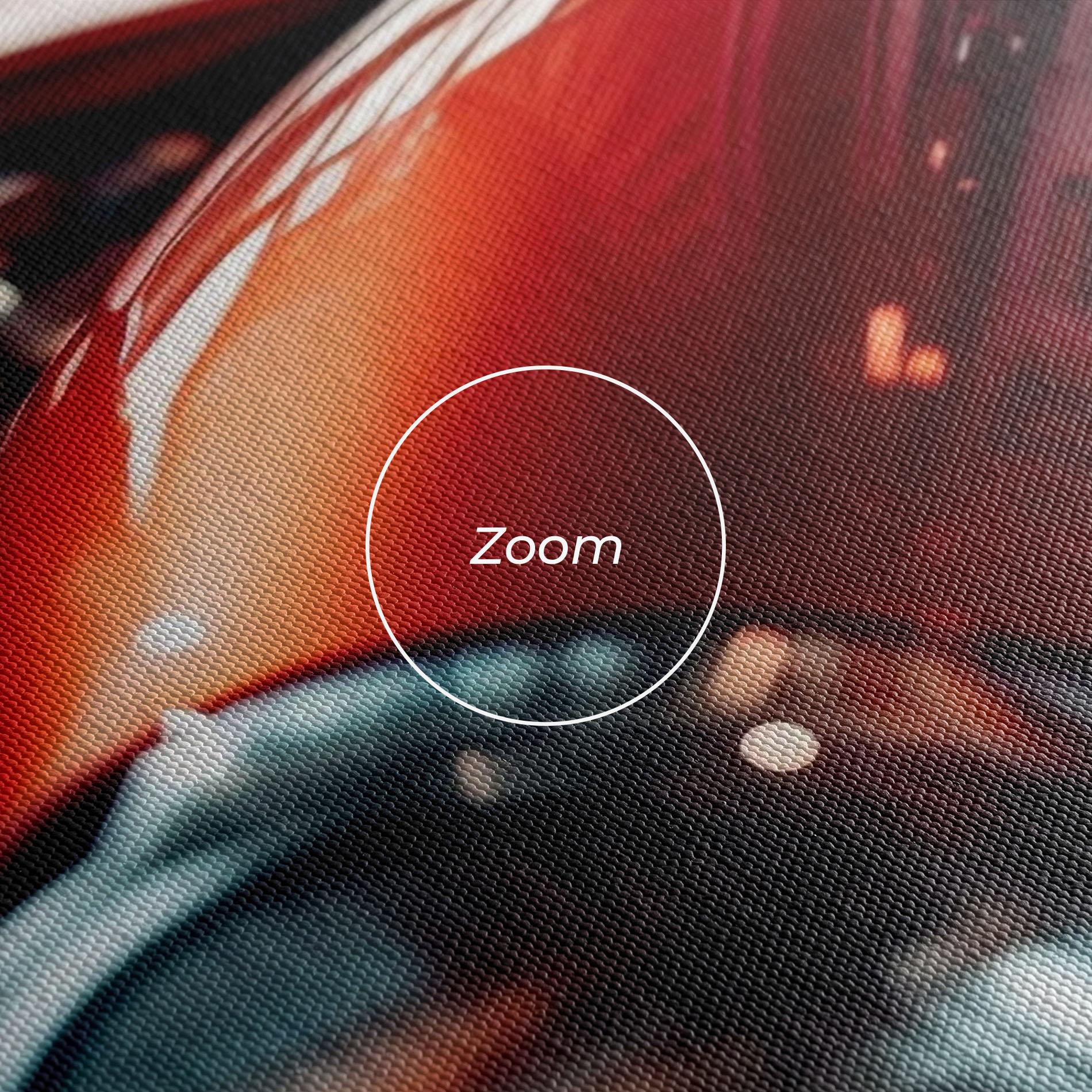 Картина на платно Old Vintage Red Car mockup 3