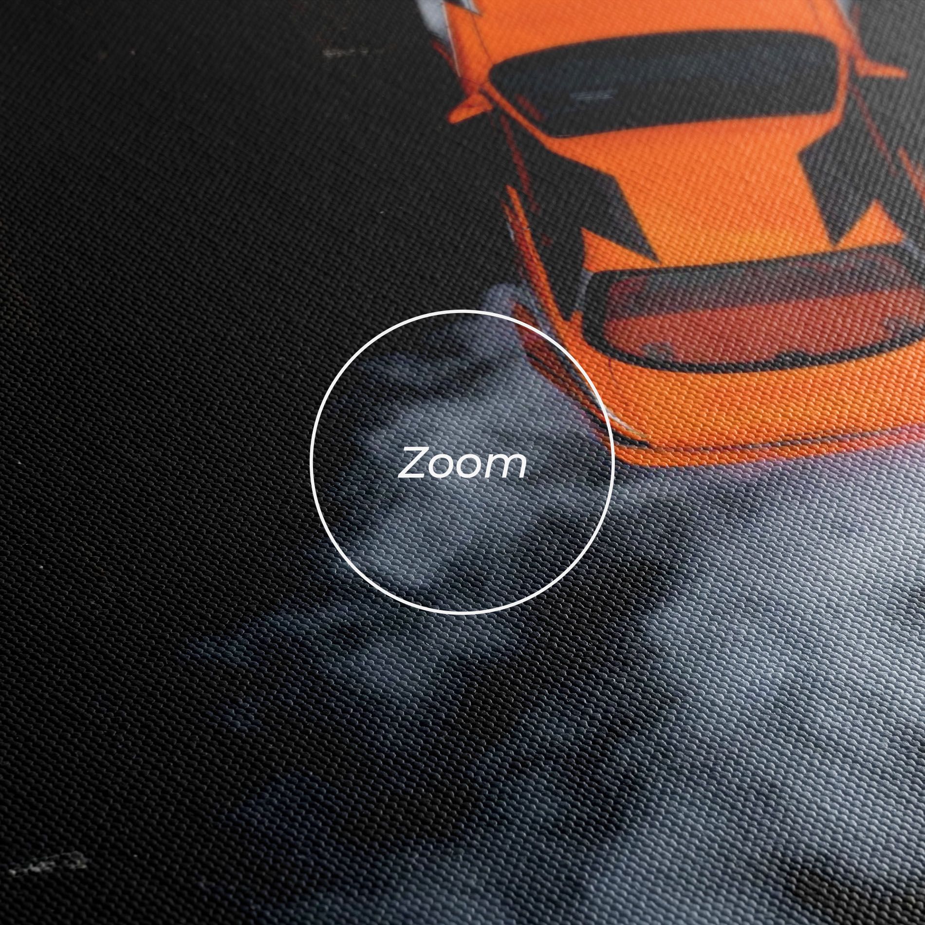 Orange Proche Drifting mockup 3