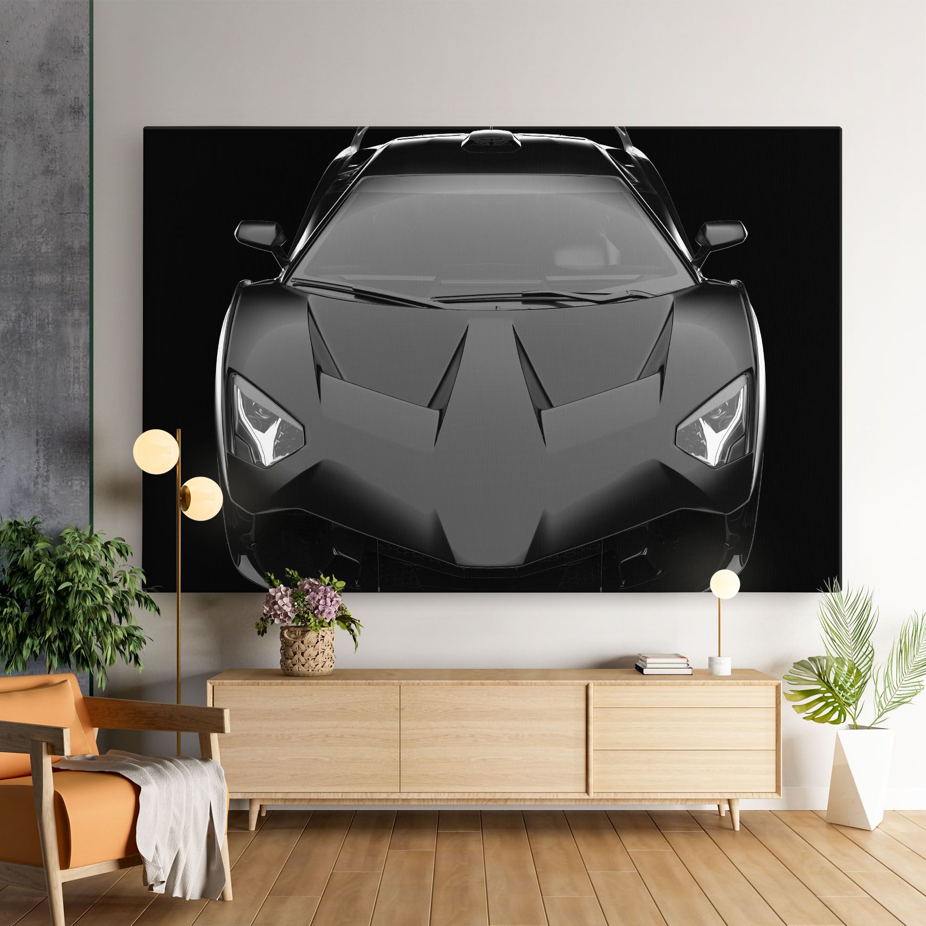 Black Matte Lambo mockup 9