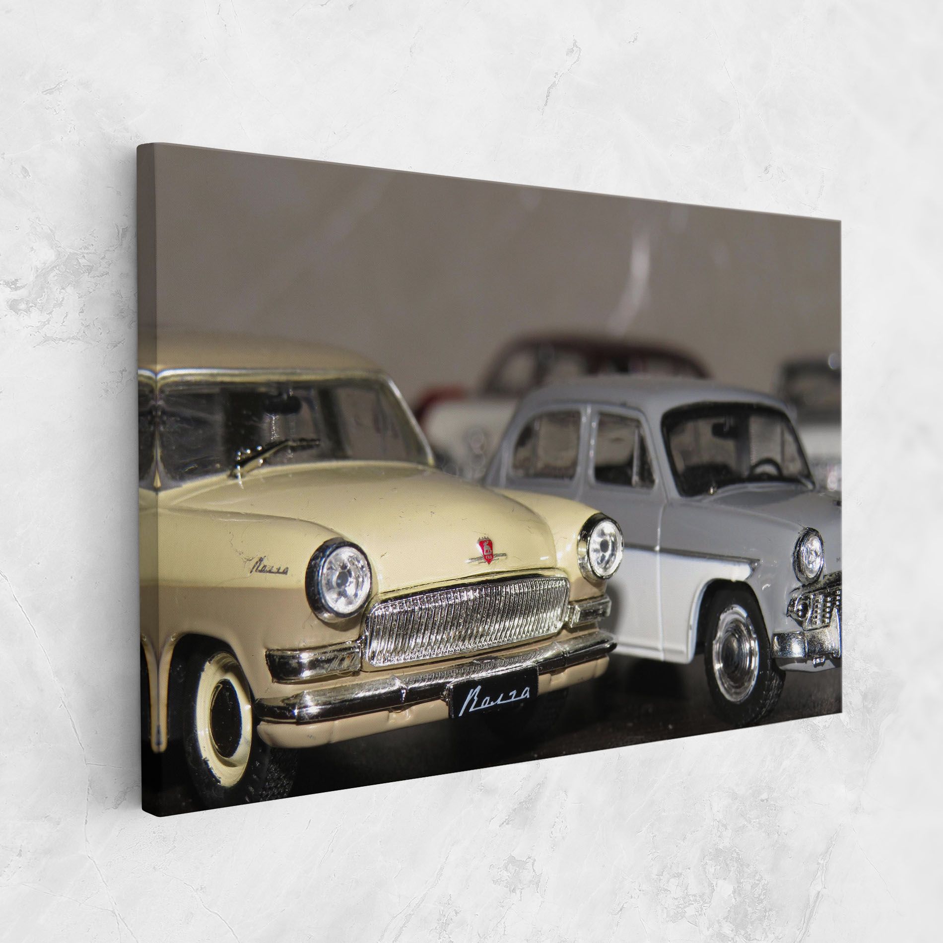 Cream Grey Car mockup 1