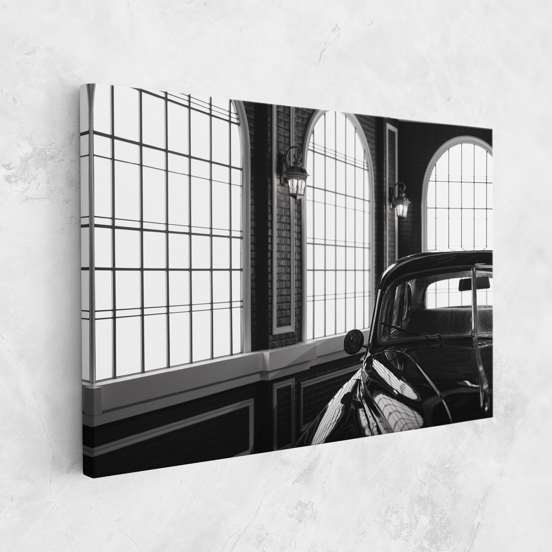 Window Old Car mockup 1