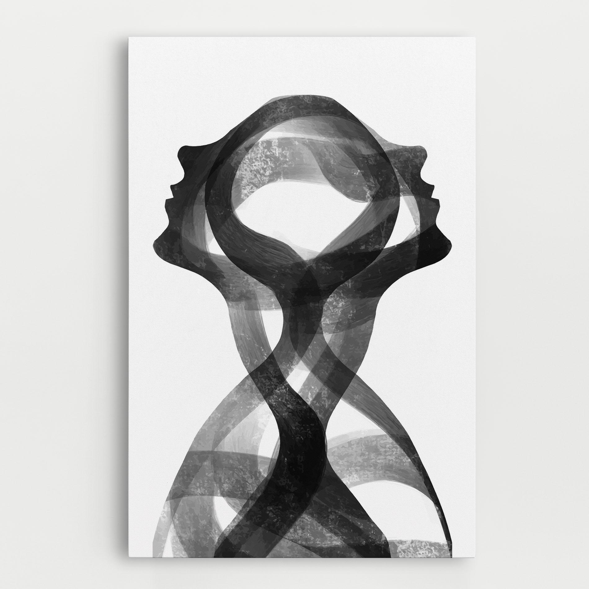 Картина на платно Human Conection mockup 0