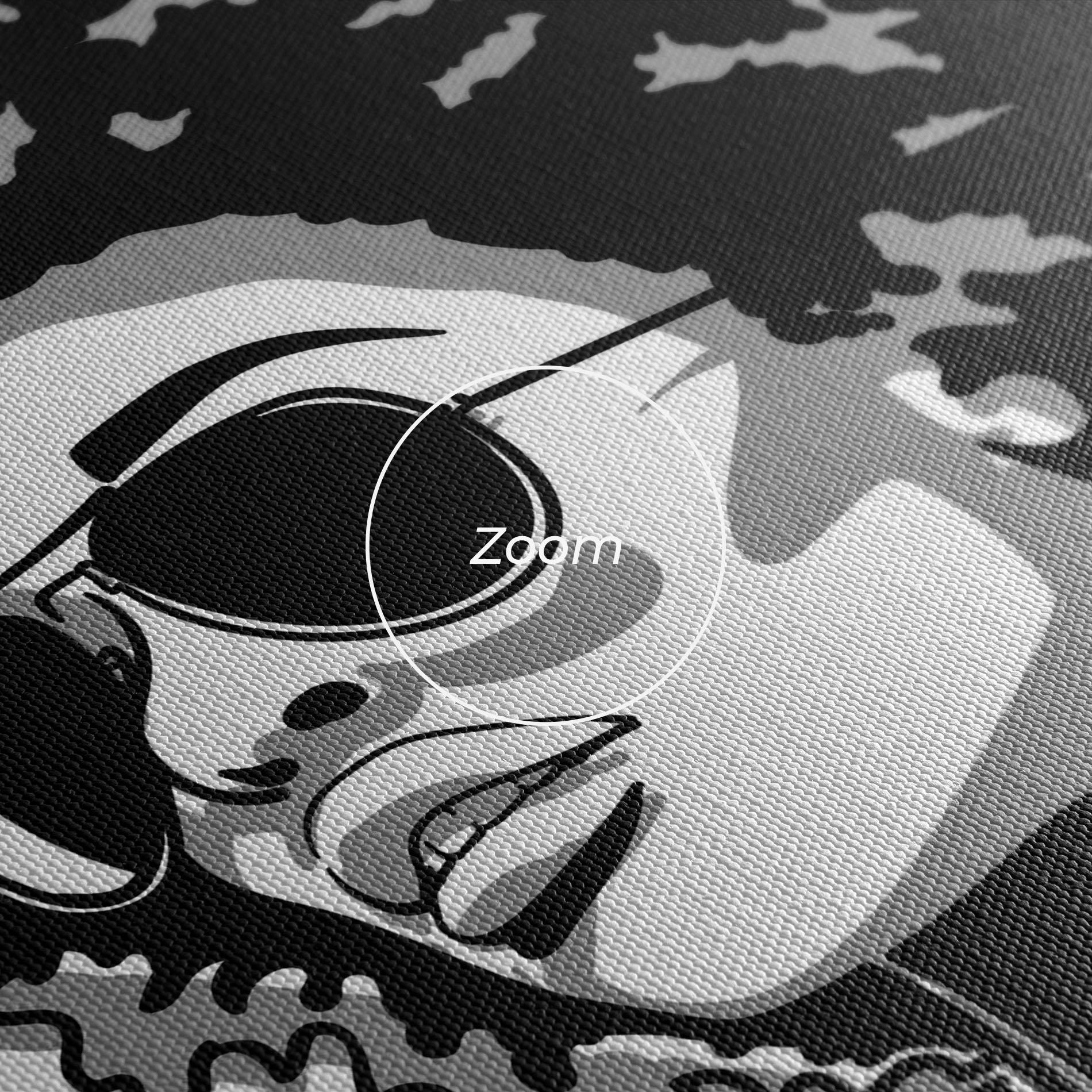 Картина на платно Black Grasses mockup 3