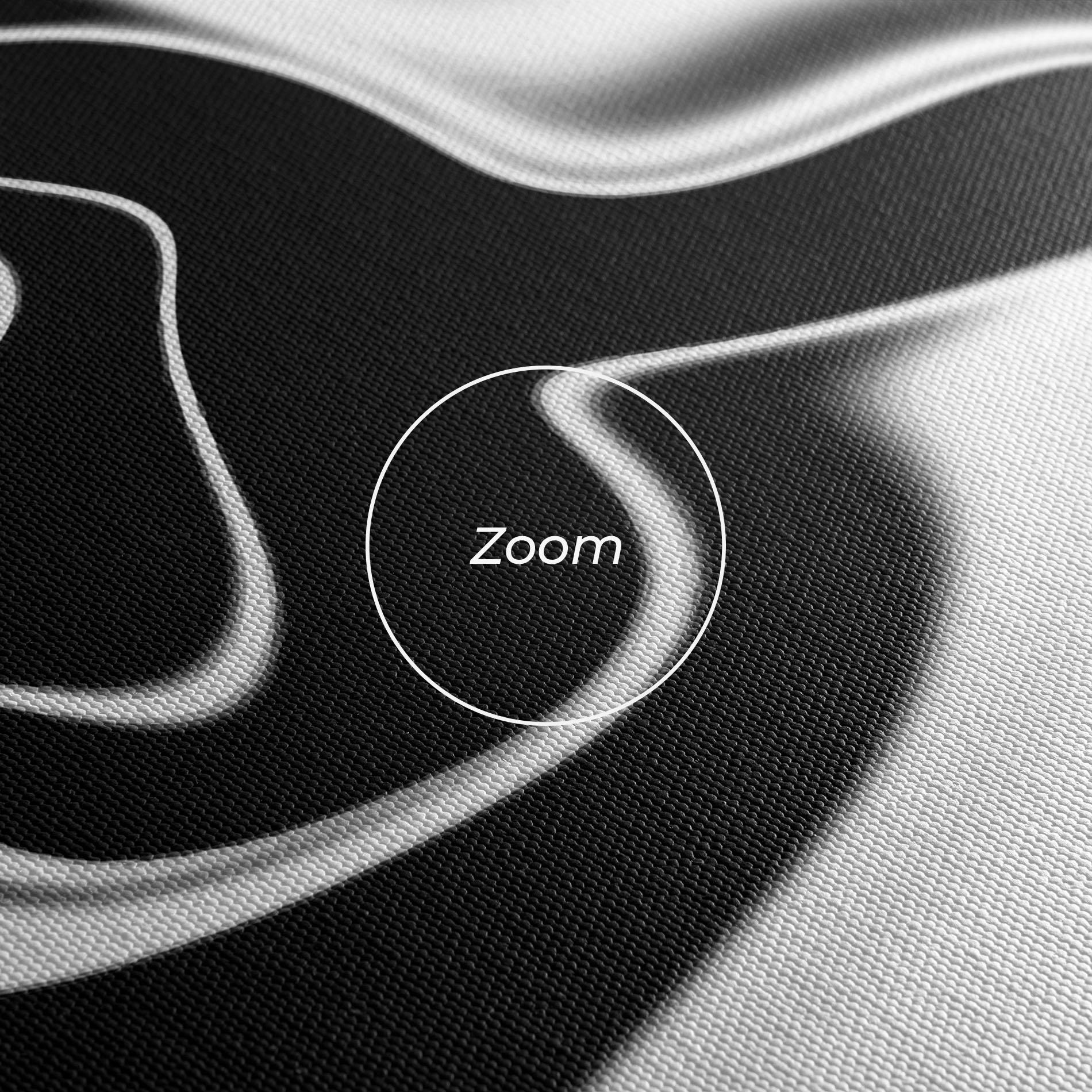 Картина на платно Black Metalic Art mockup 3