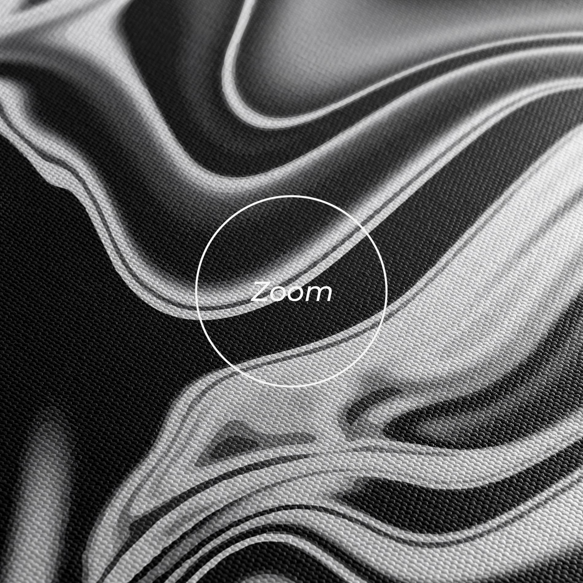 Картина на платно Silver Black Art mockup 3