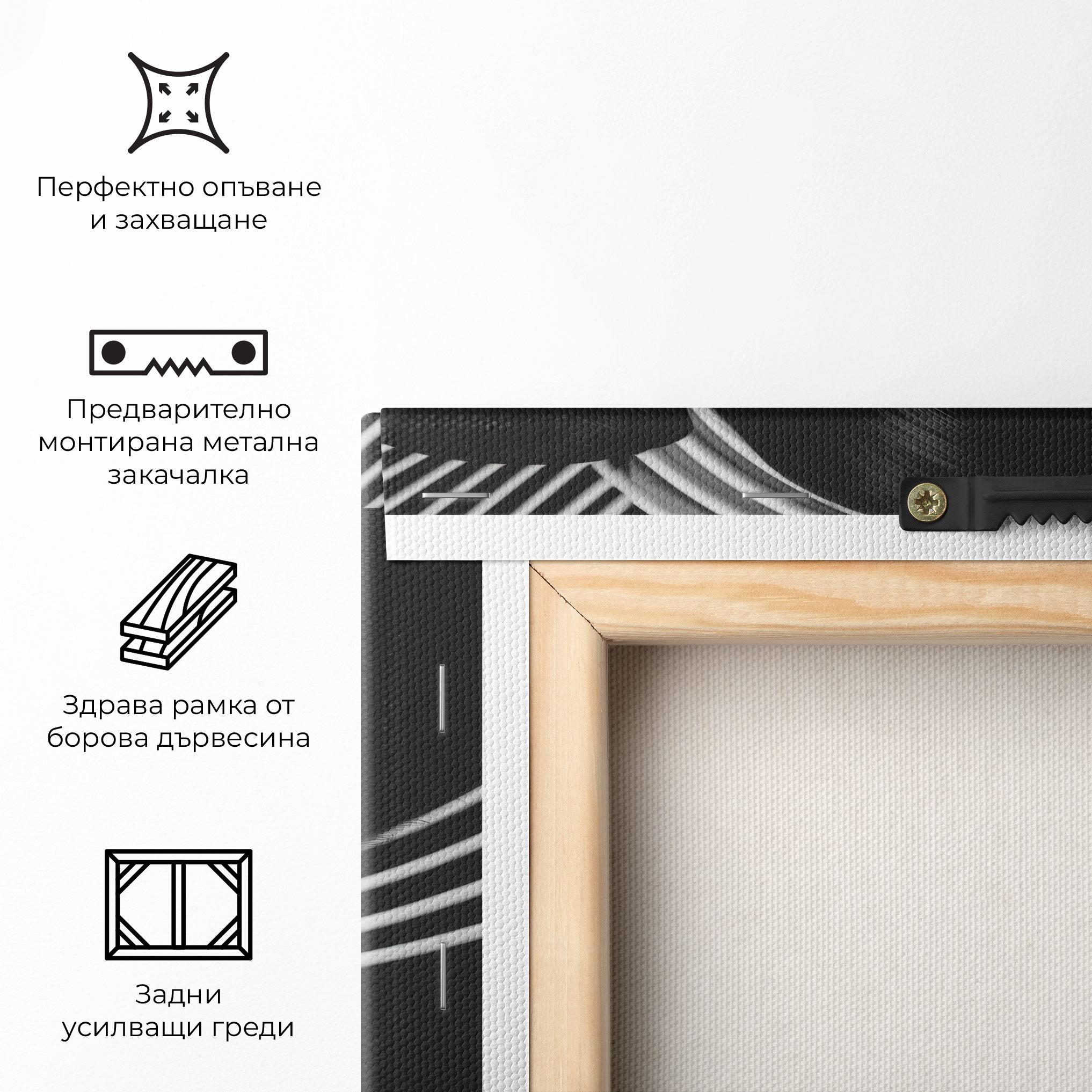 Картина на платно Abstract Asian Woman mockup 5