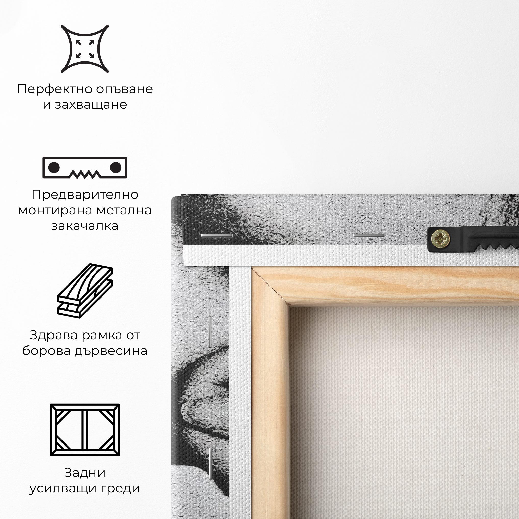 Картина на платно Eye Contact mockup 5