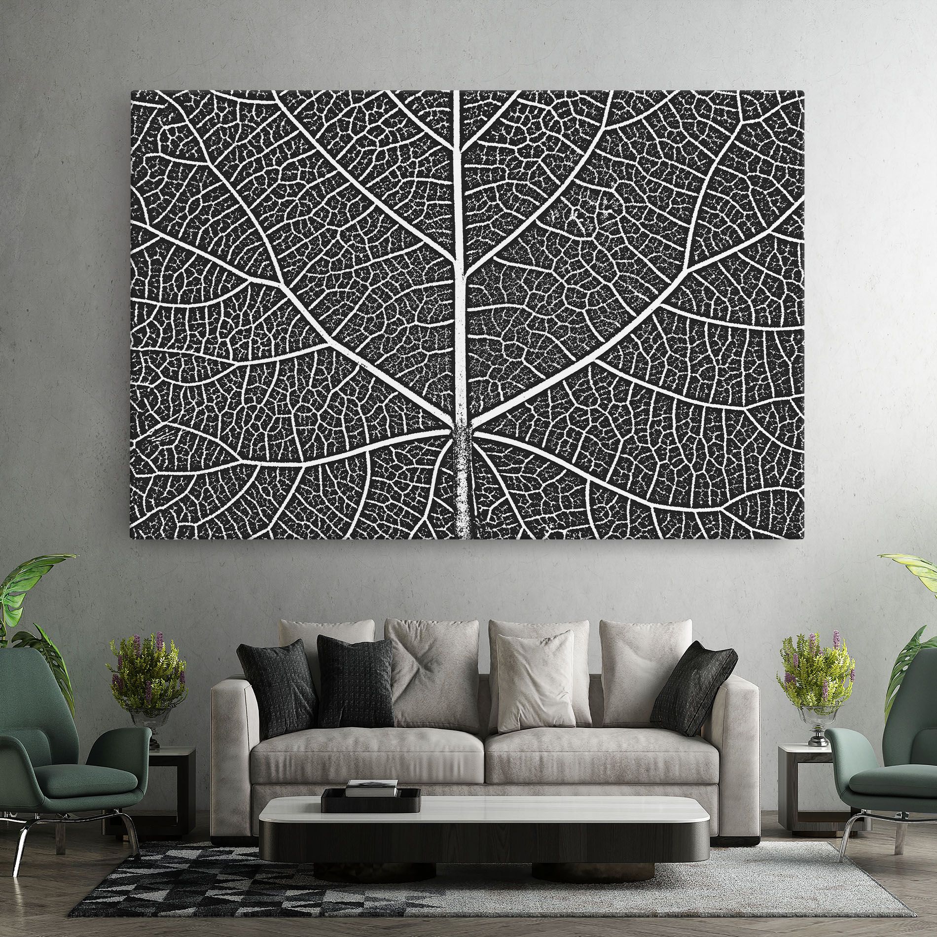 Close Grey Leaf mockup 7