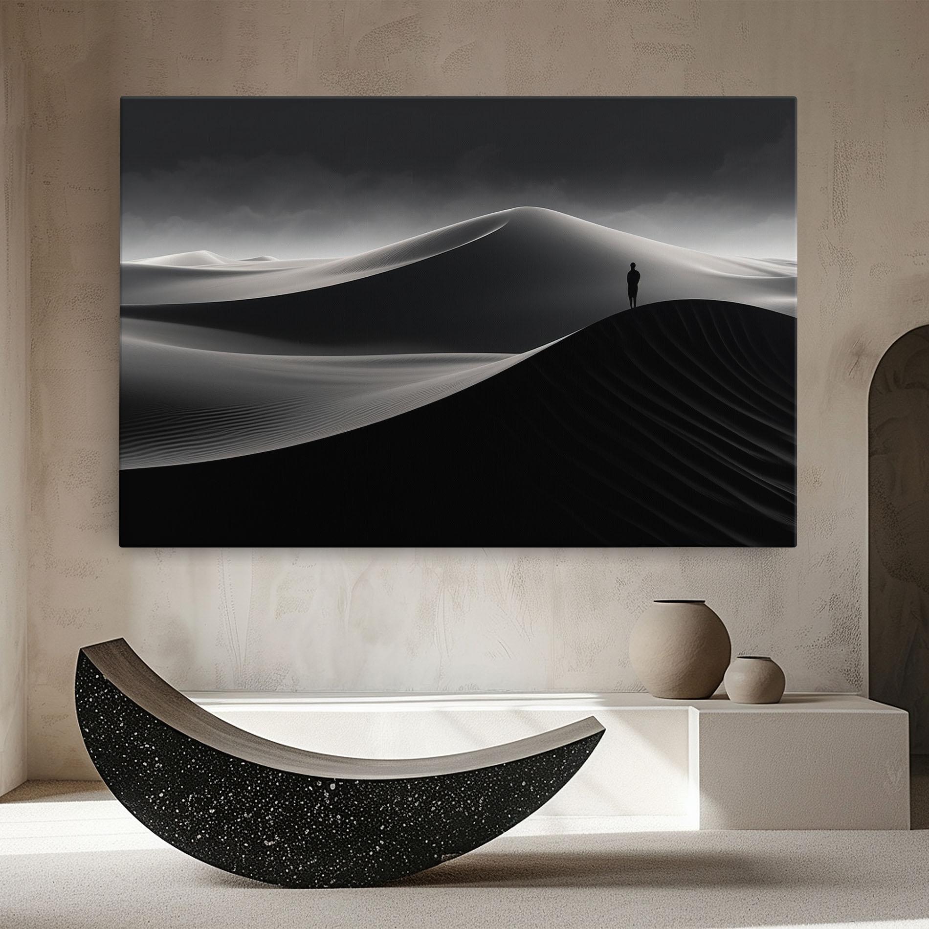 Картина на платно Grey Dune mockup 8