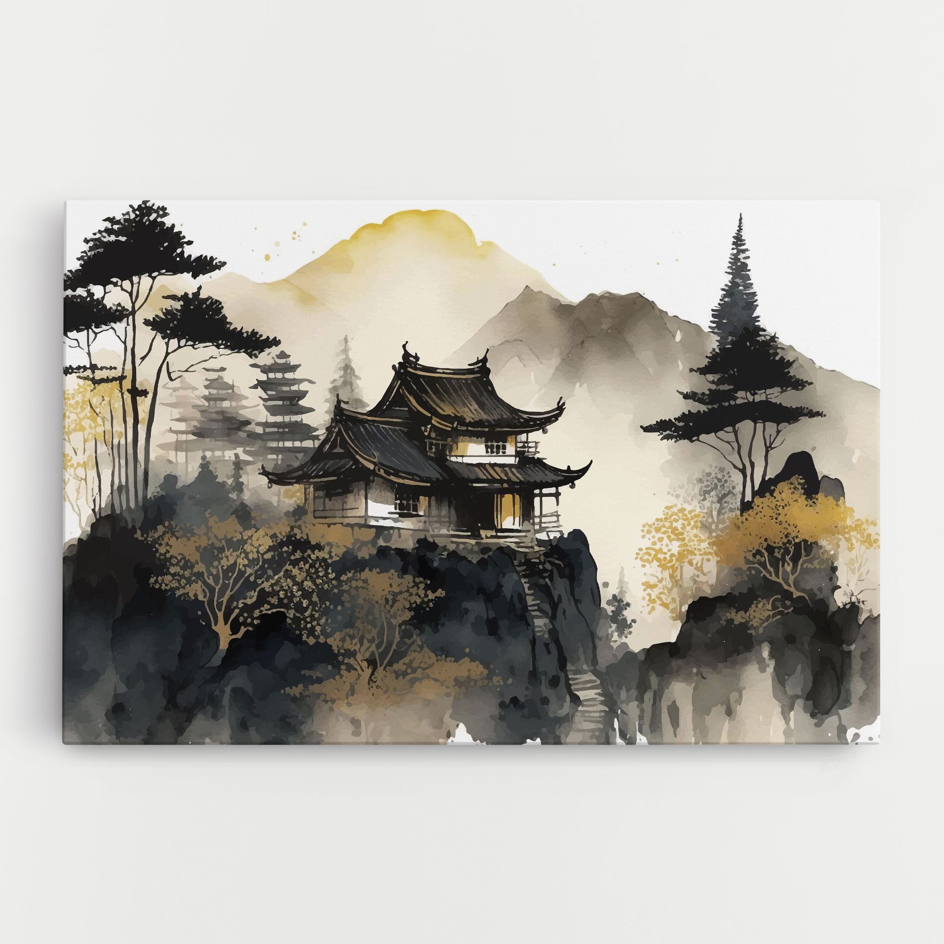 Japanese Temple mockup 0