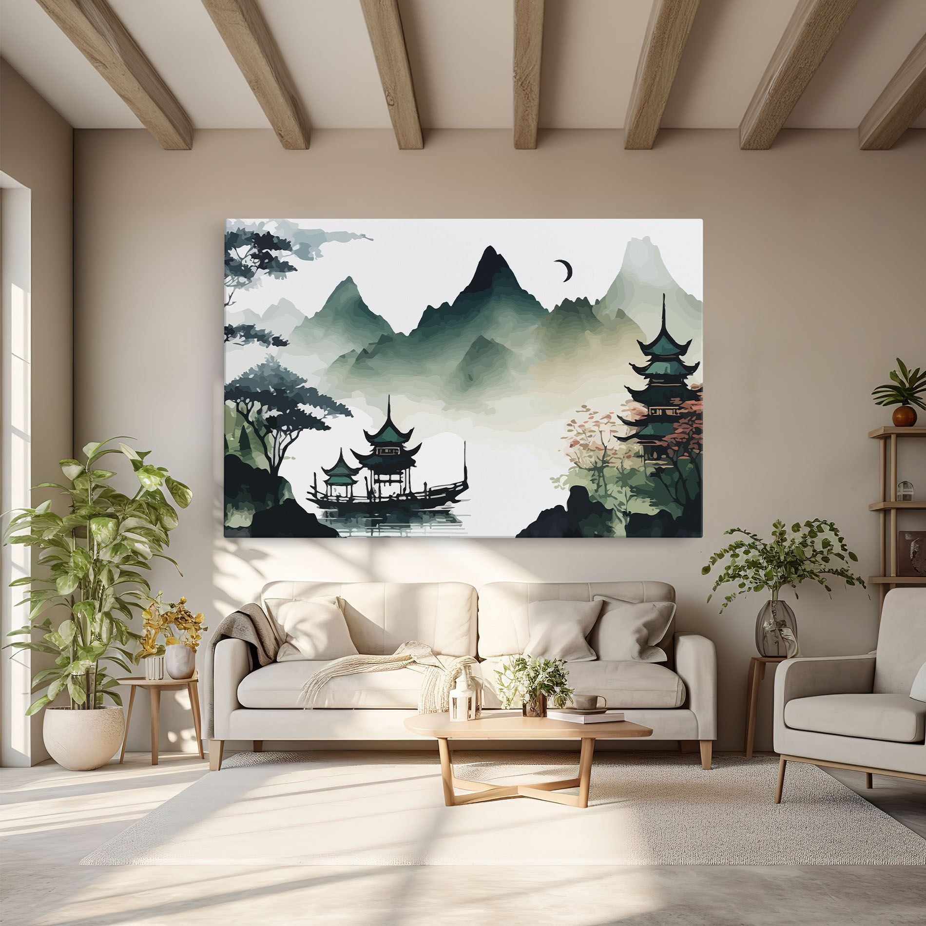 Green Mountain Moon mockup 6