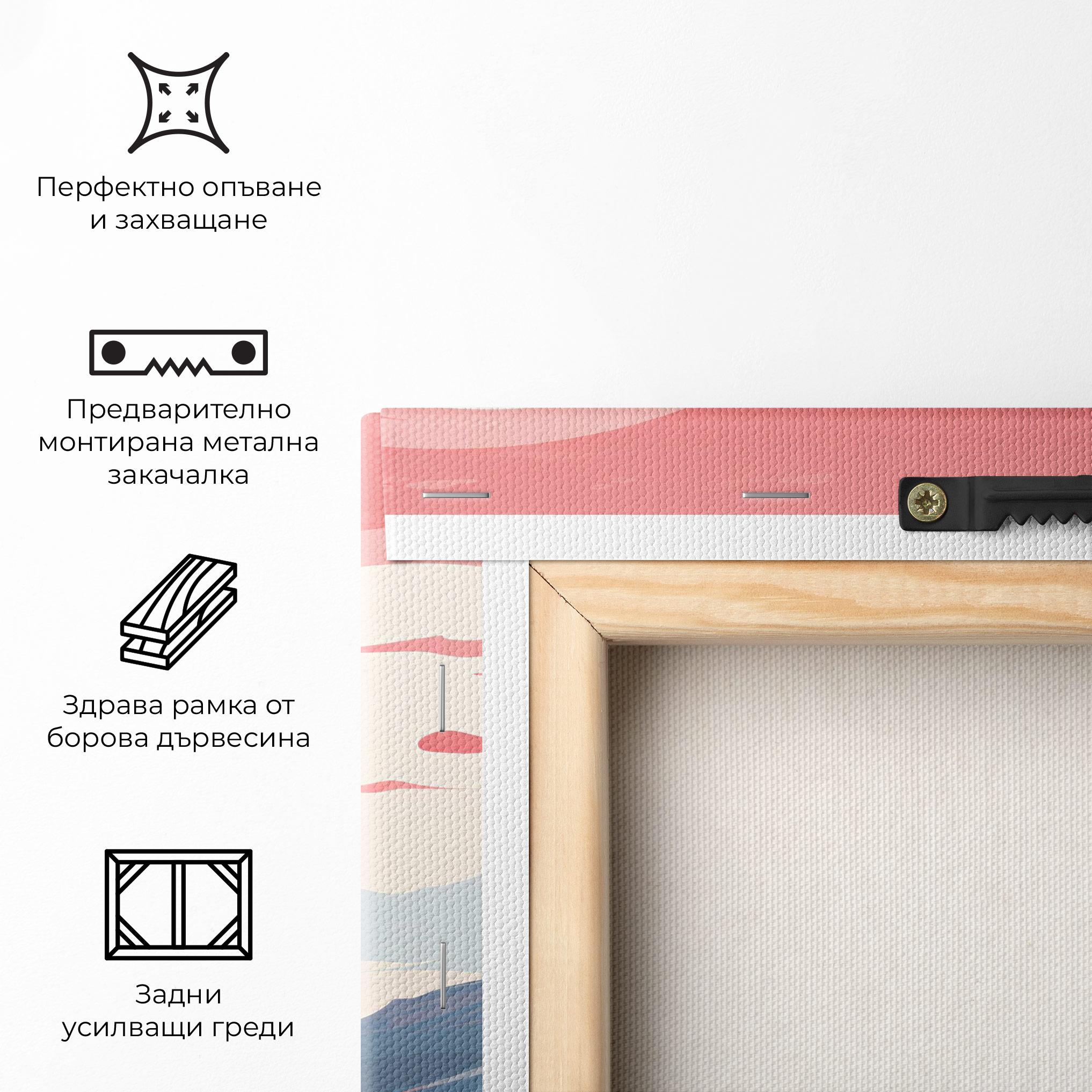 Картина на платно Chinese Cherry Blossoms mockup 5