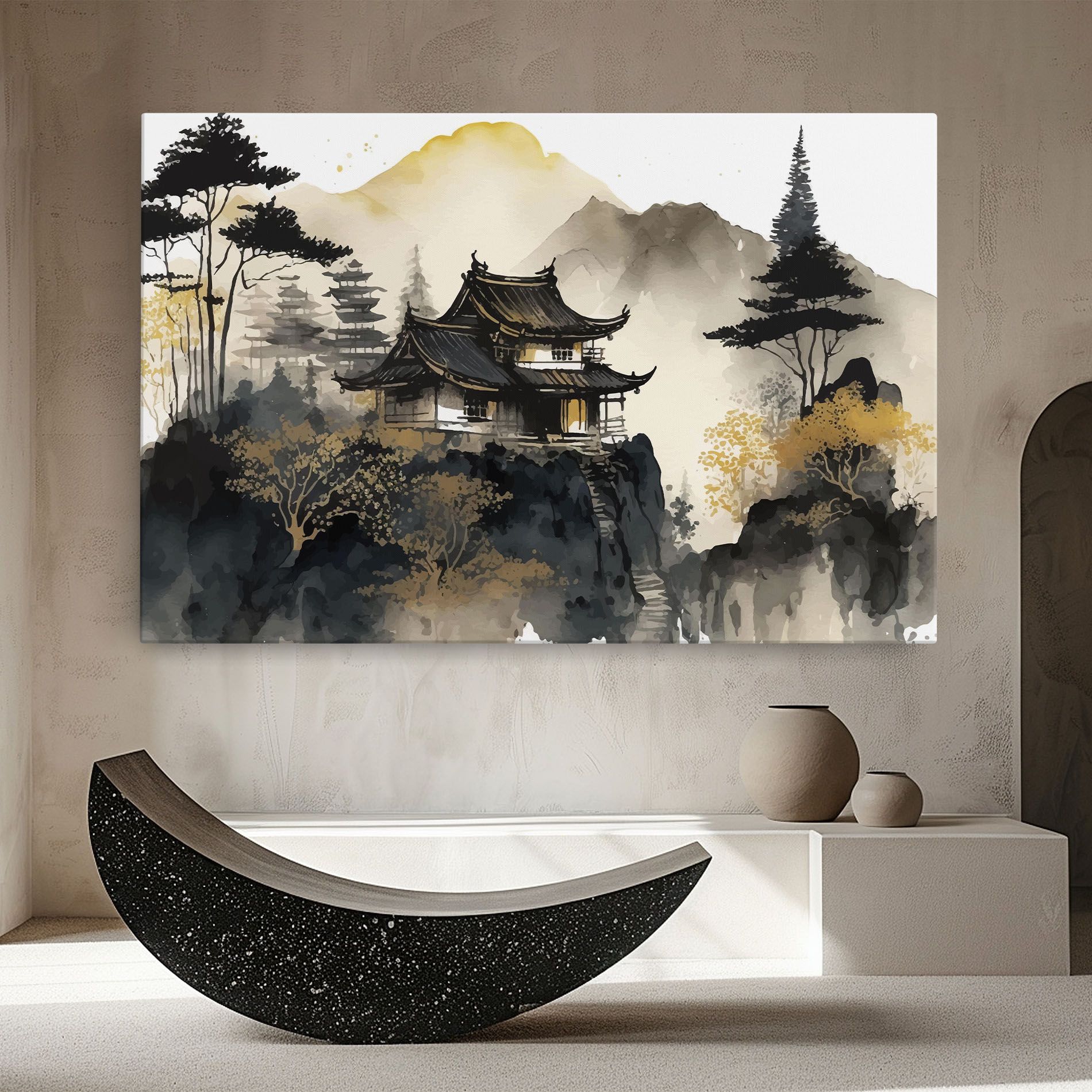 Japanese Temple mockup 8