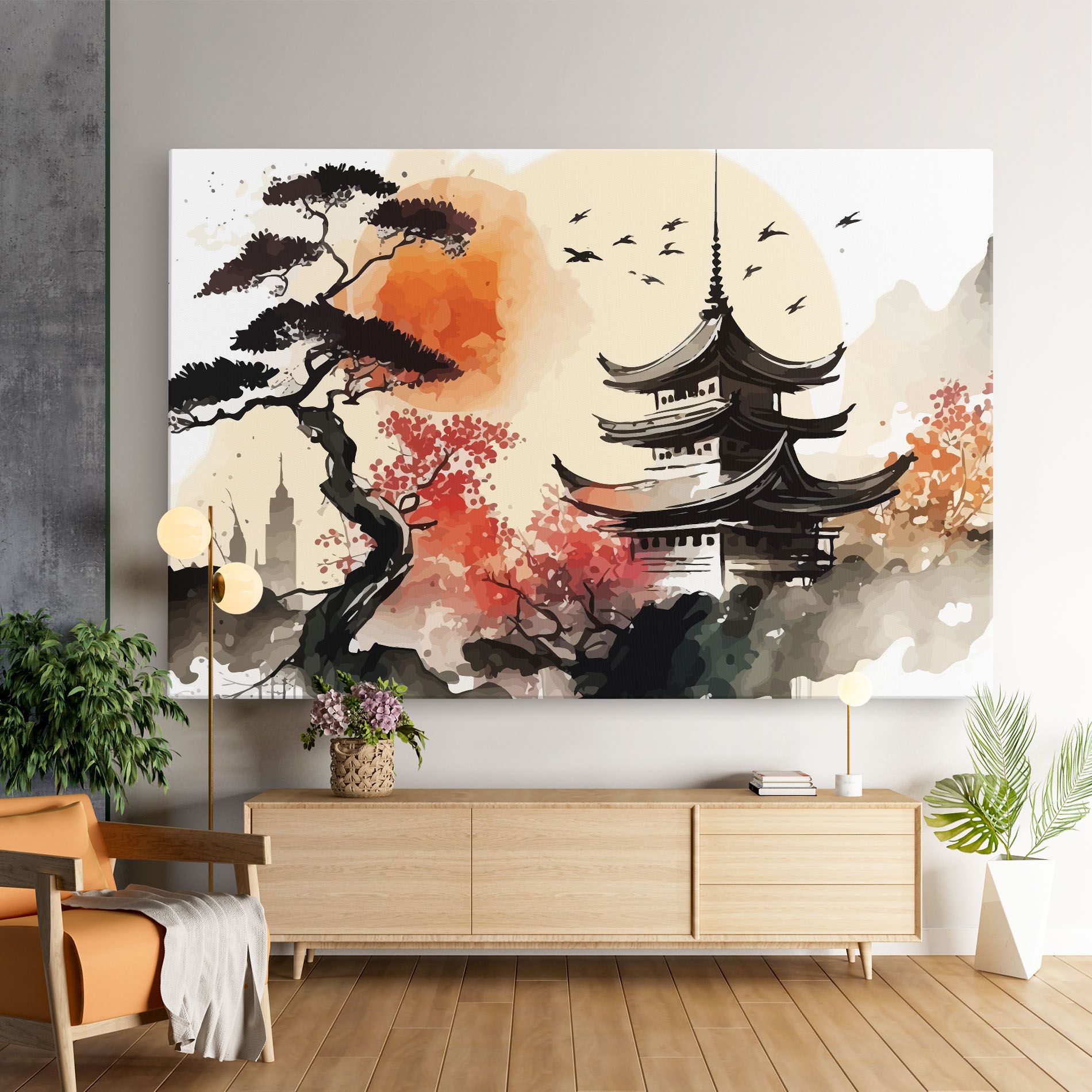 Asiatic Beautiful View mockup 9