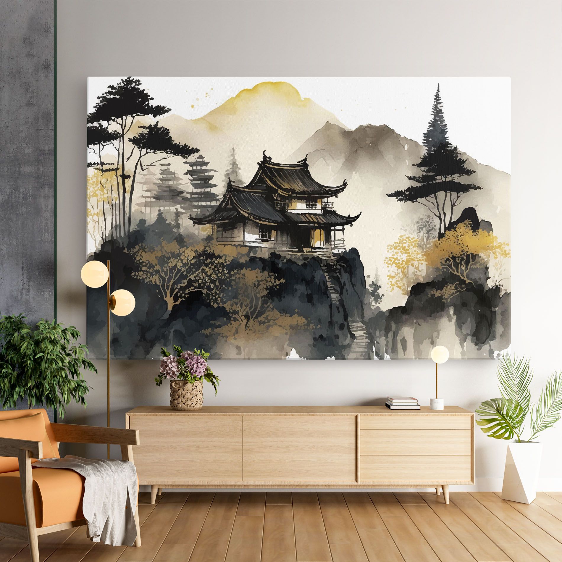 Japanese Temple mockup 9