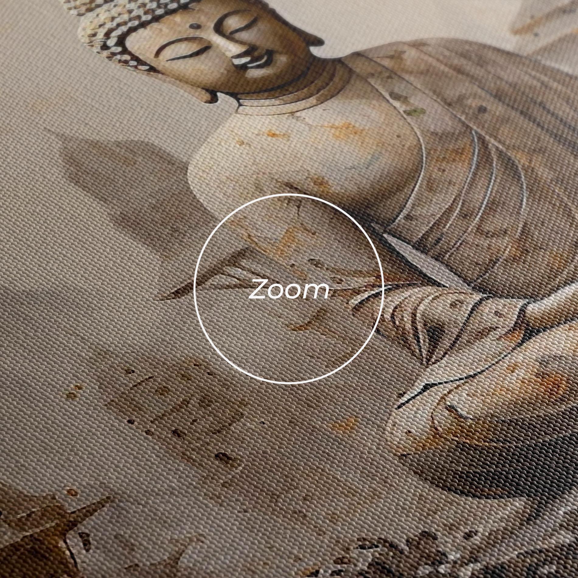 Картина на платно Beautiful Buddha Art mockup 3