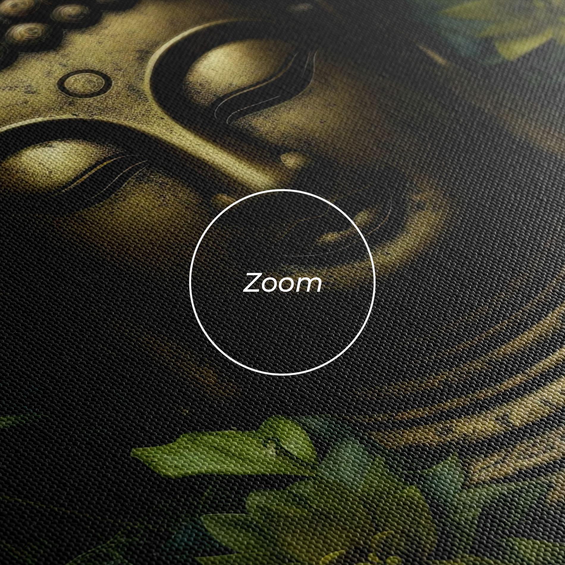 Картина на платно Lotus Flower Buddha mockup 3