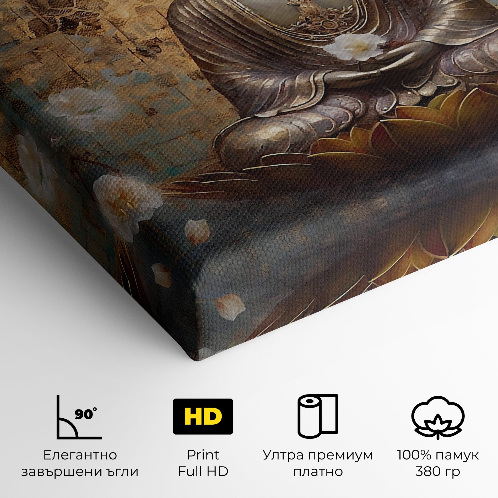 Buddha Meditation Art mockup 4