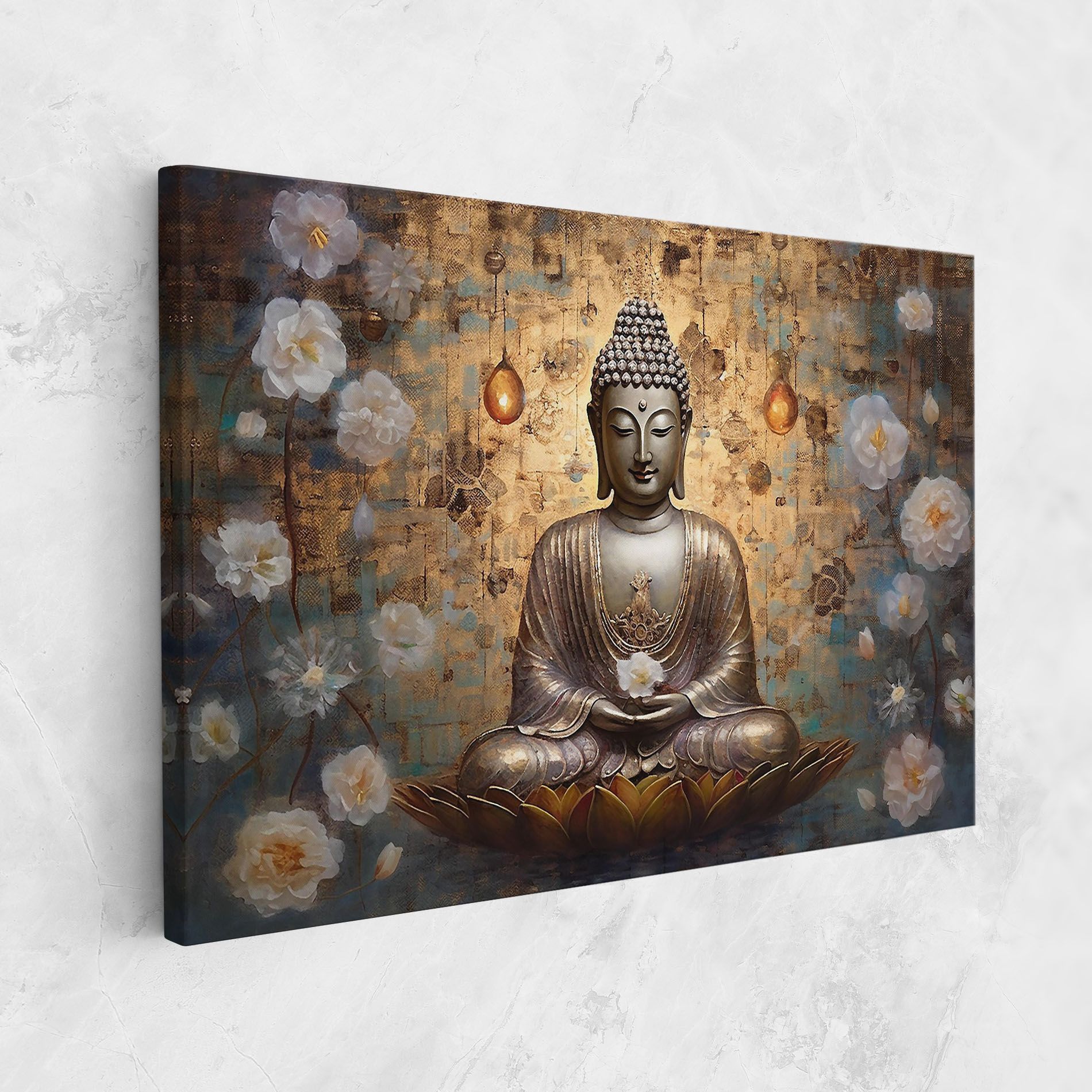 Buddha Meditation Art mockup 1