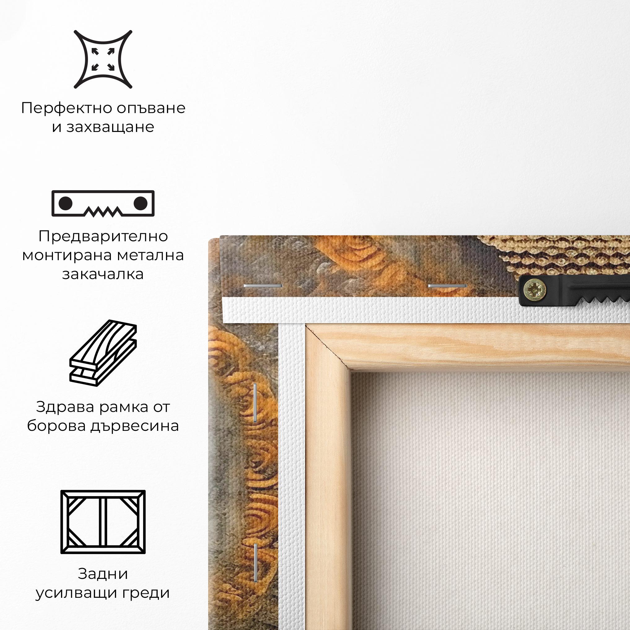 Картина на платно Buddha 3d Head mockup 5