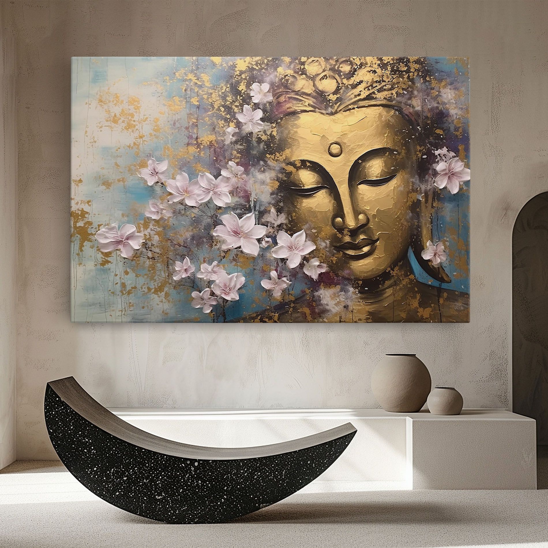 Abstract Buddha Plants mockup 8