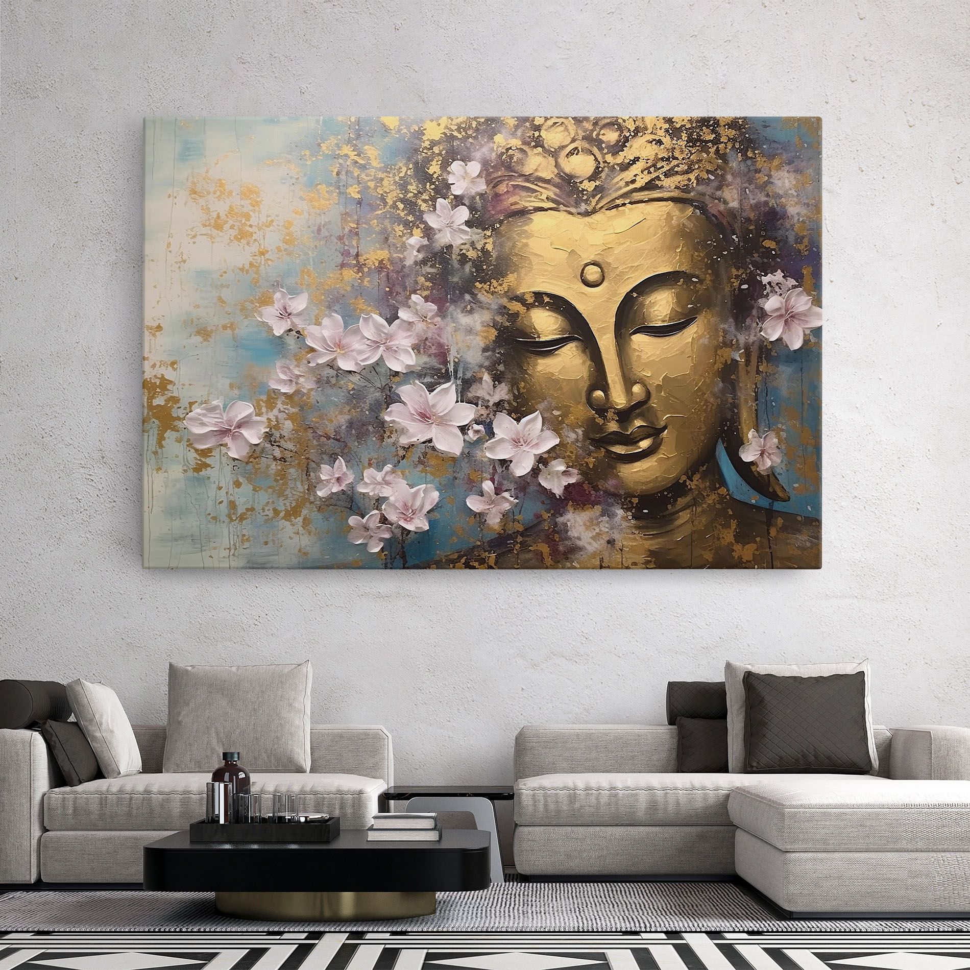 Abstract Buddha Plants mockup 2