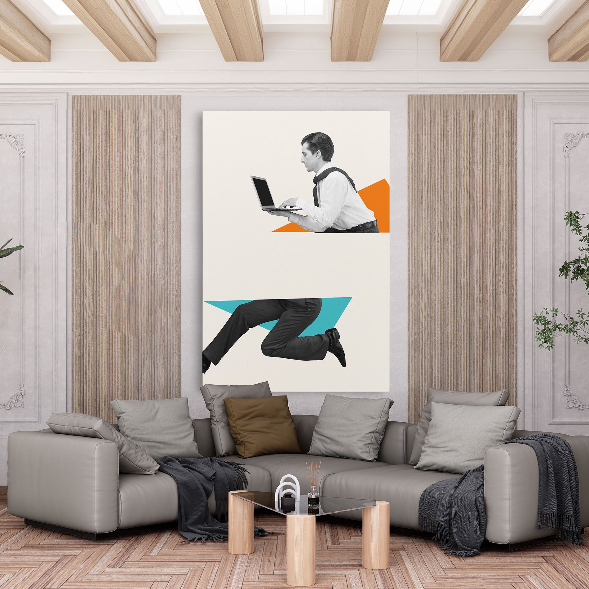 Businessman Collage mockup 6