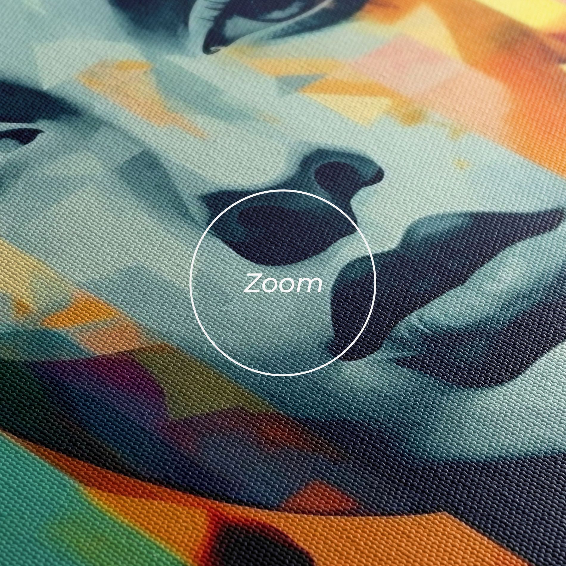 Abstract Face Collage mockup 3