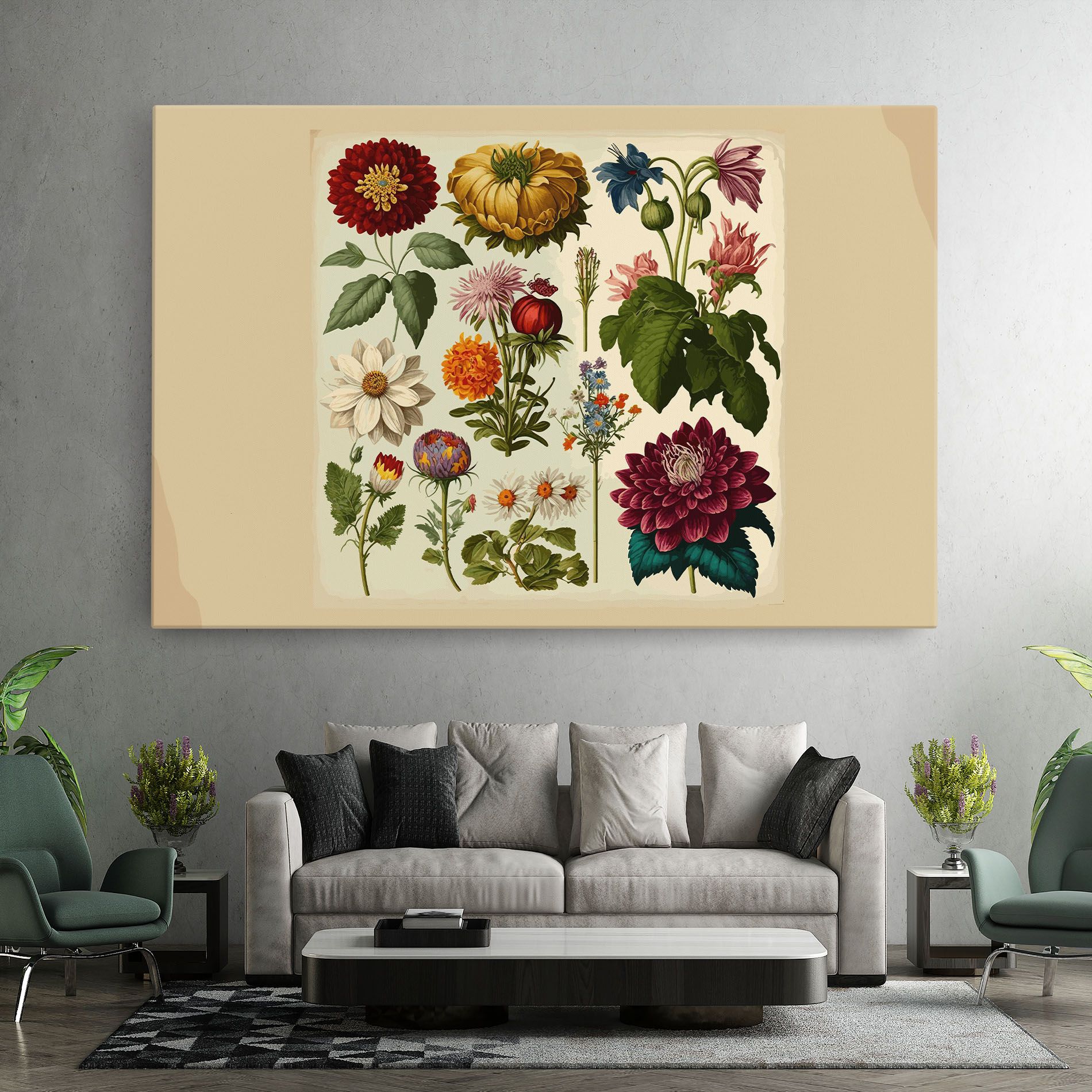 Vintage Botanical mockup 7