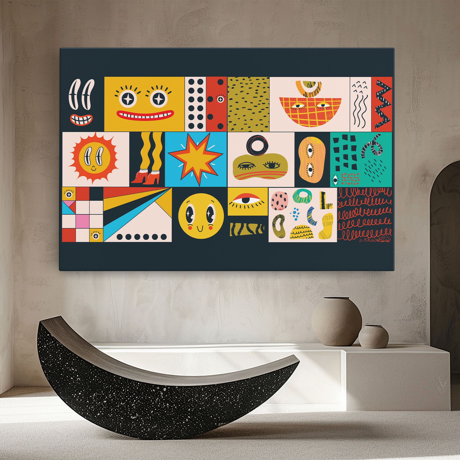 Cool Eye Shape mockup 8