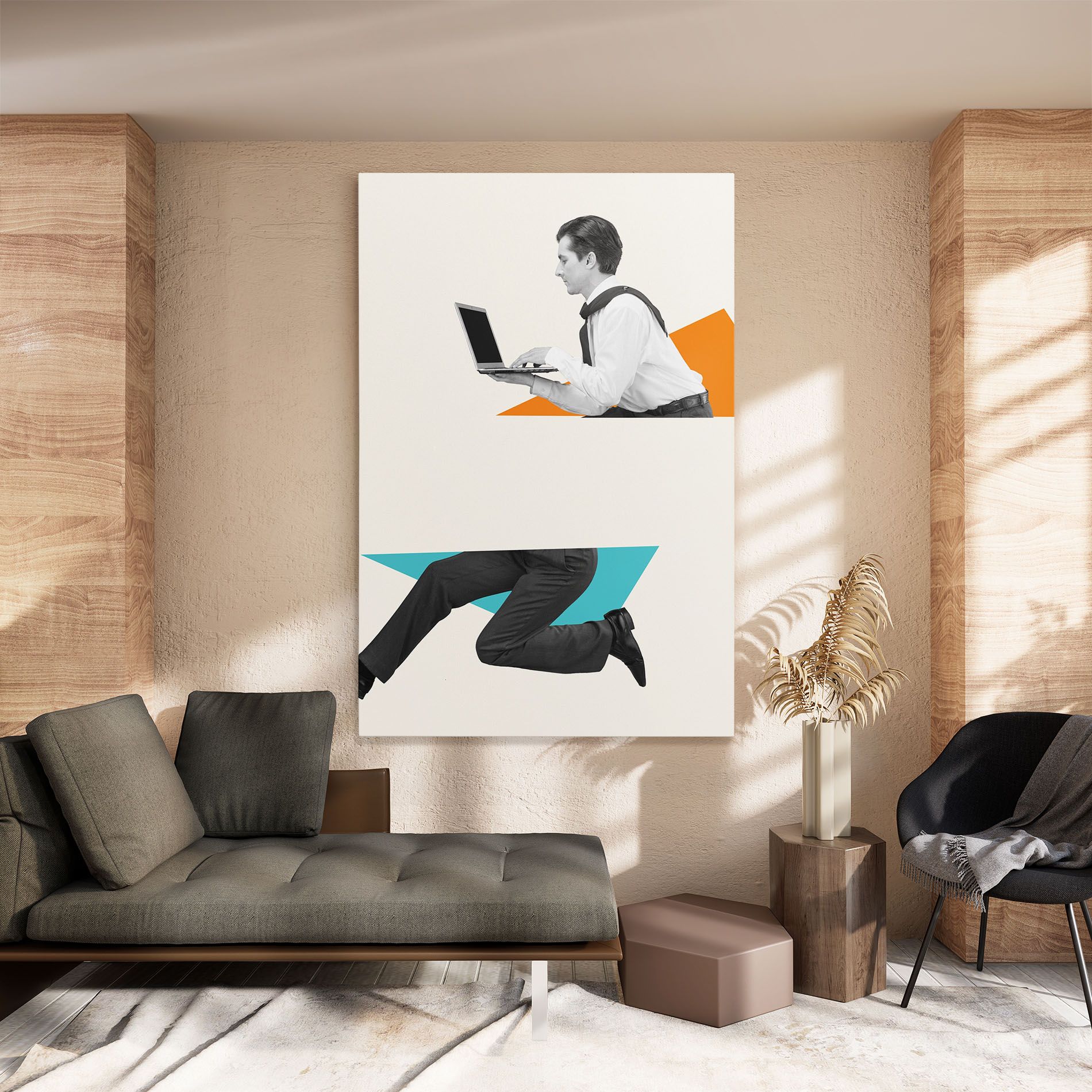 Businessman Collage mockup 8