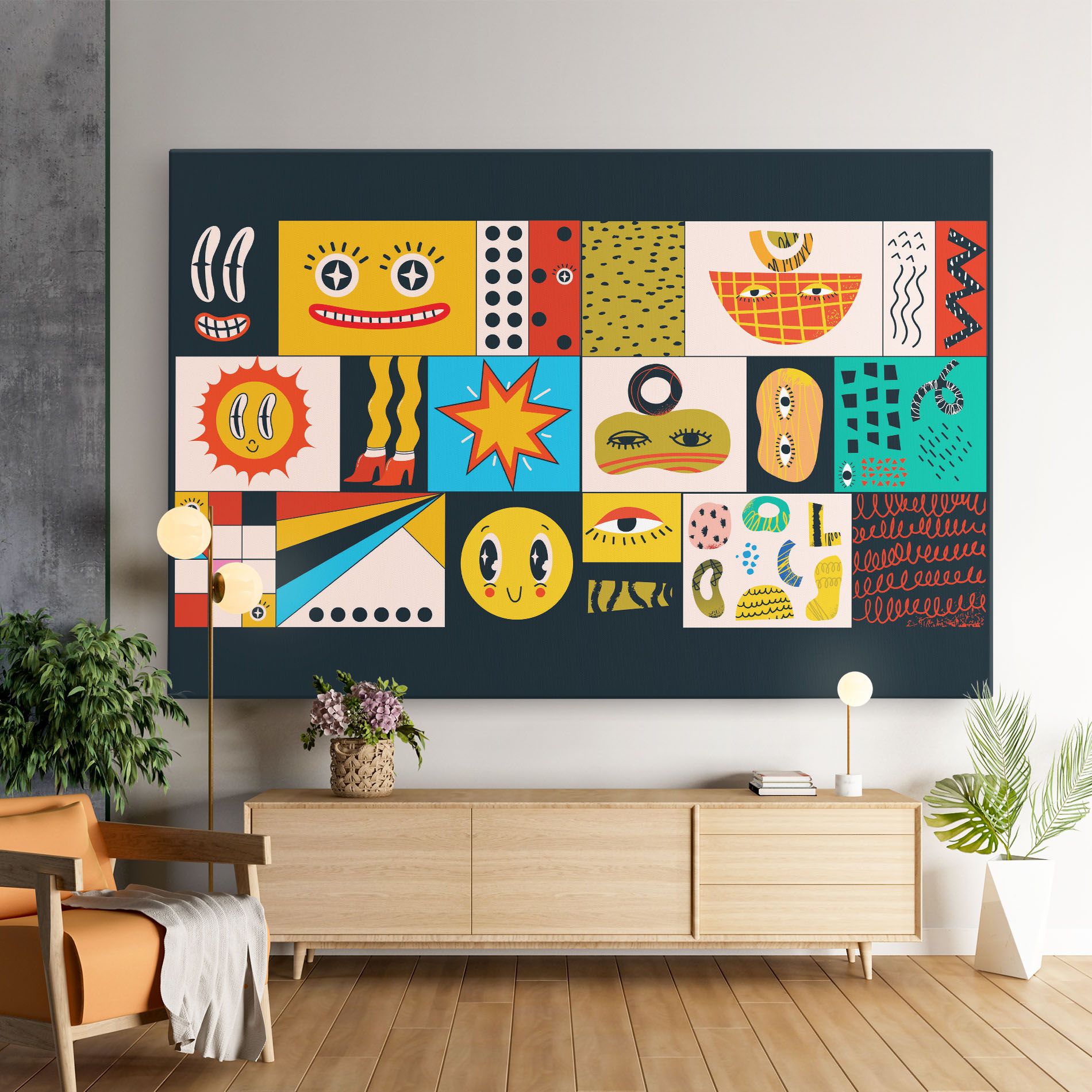 Cool Eye Shape mockup 9