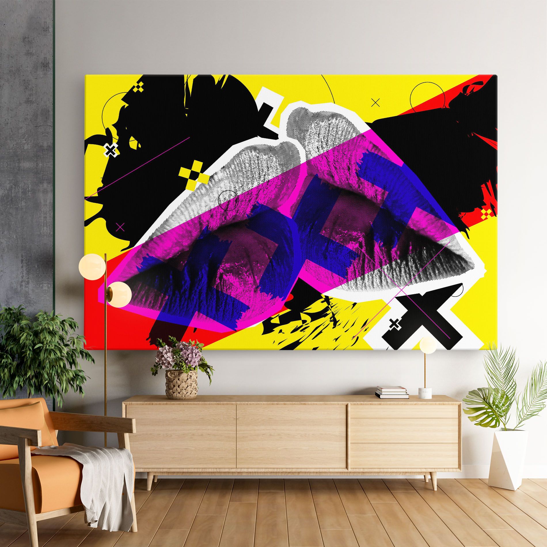 Lips Purple Light mockup 9