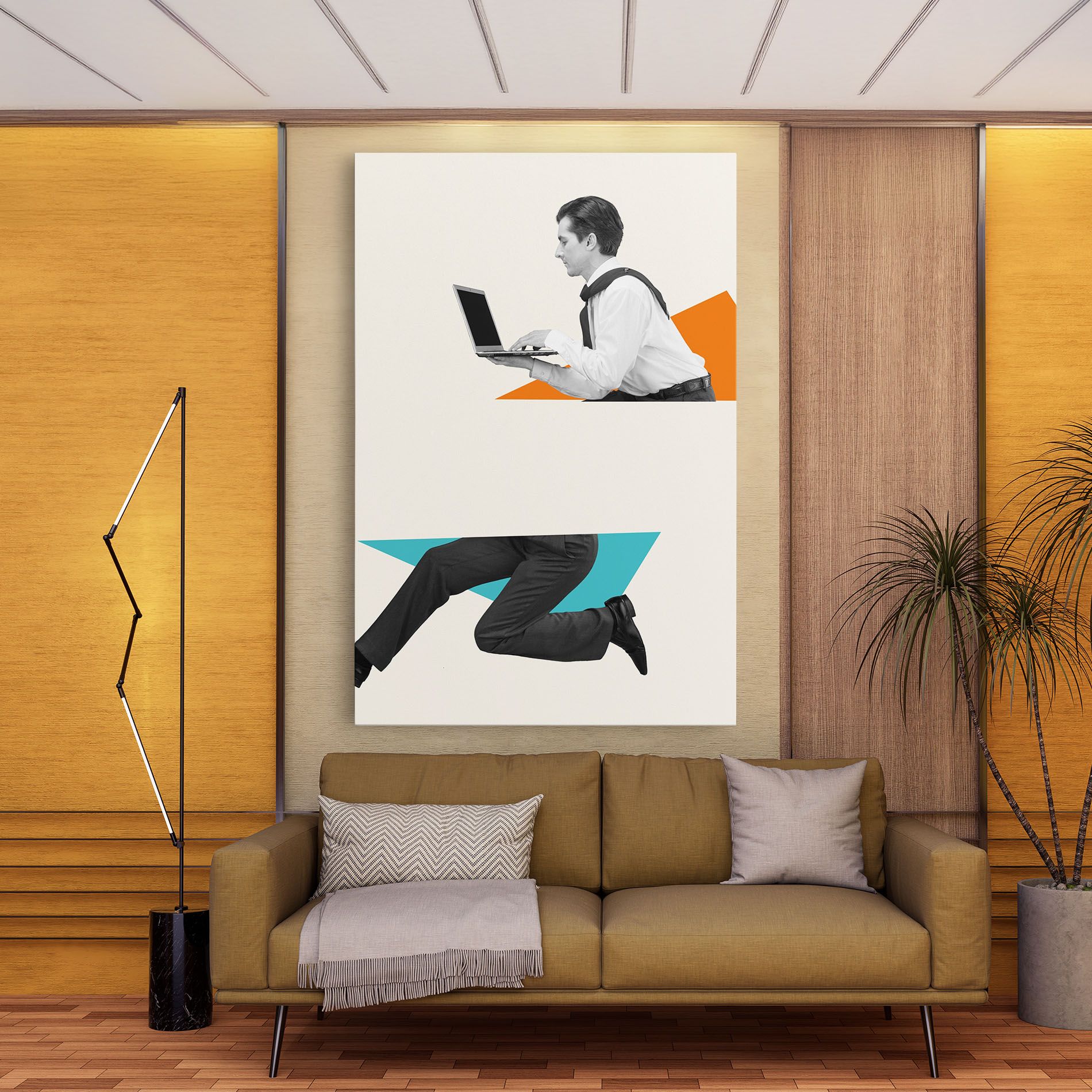 Businessman Collage mockup 9