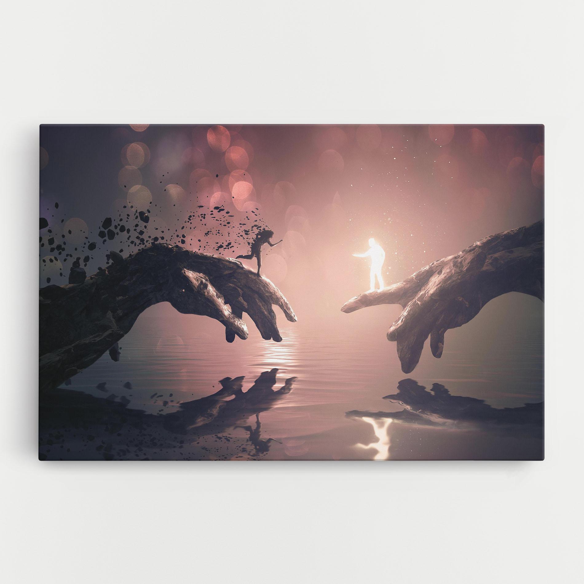 Картина на платно Life Story mockup 0