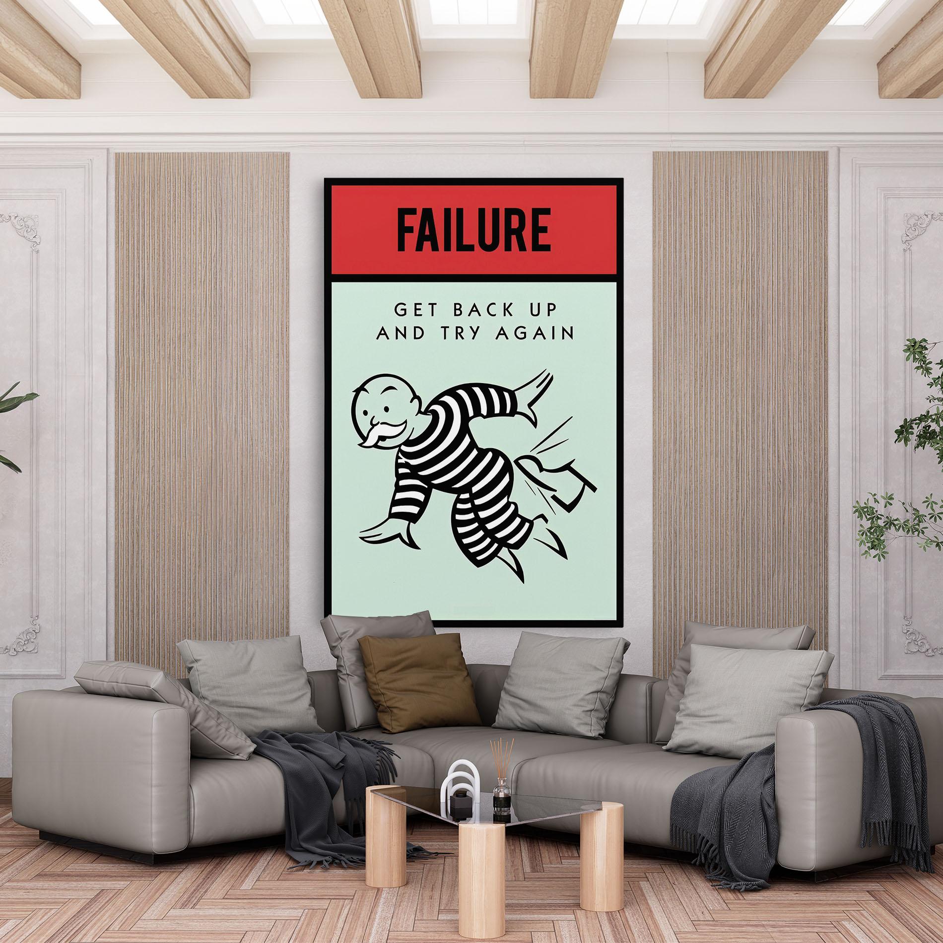 Картина на платно FAILURE mockup 6
