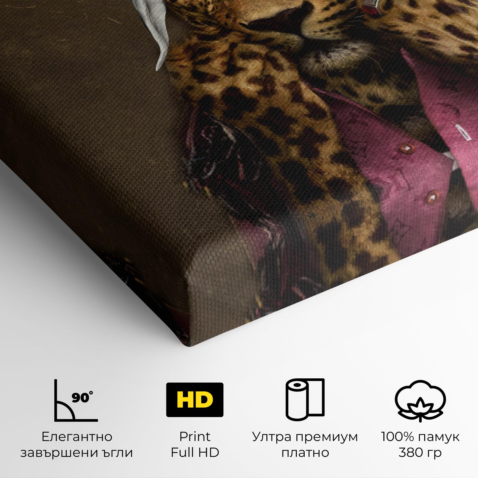 Картина на платно Ready To Fight mockup 4