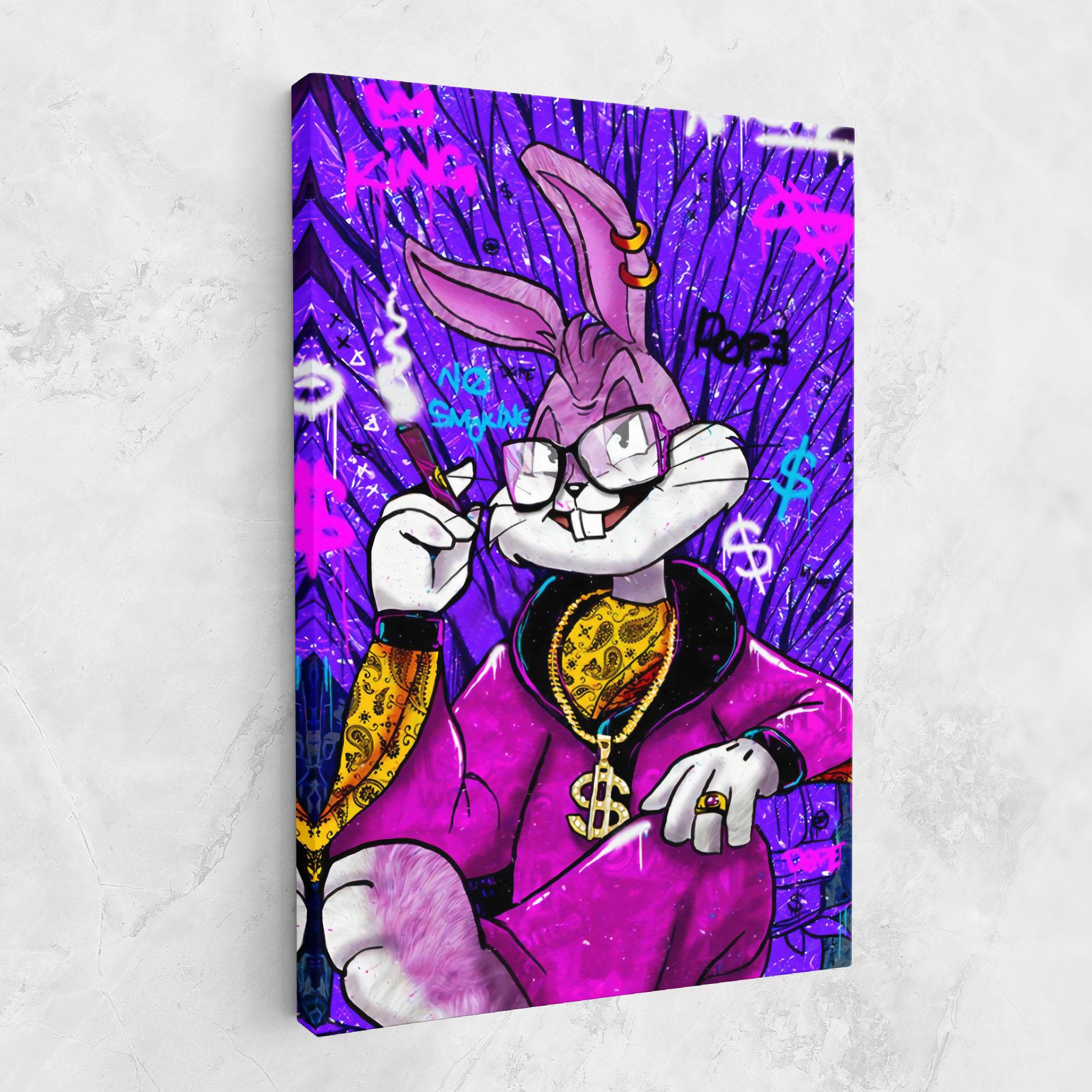 Картина на платно Boss Buny mockup 1