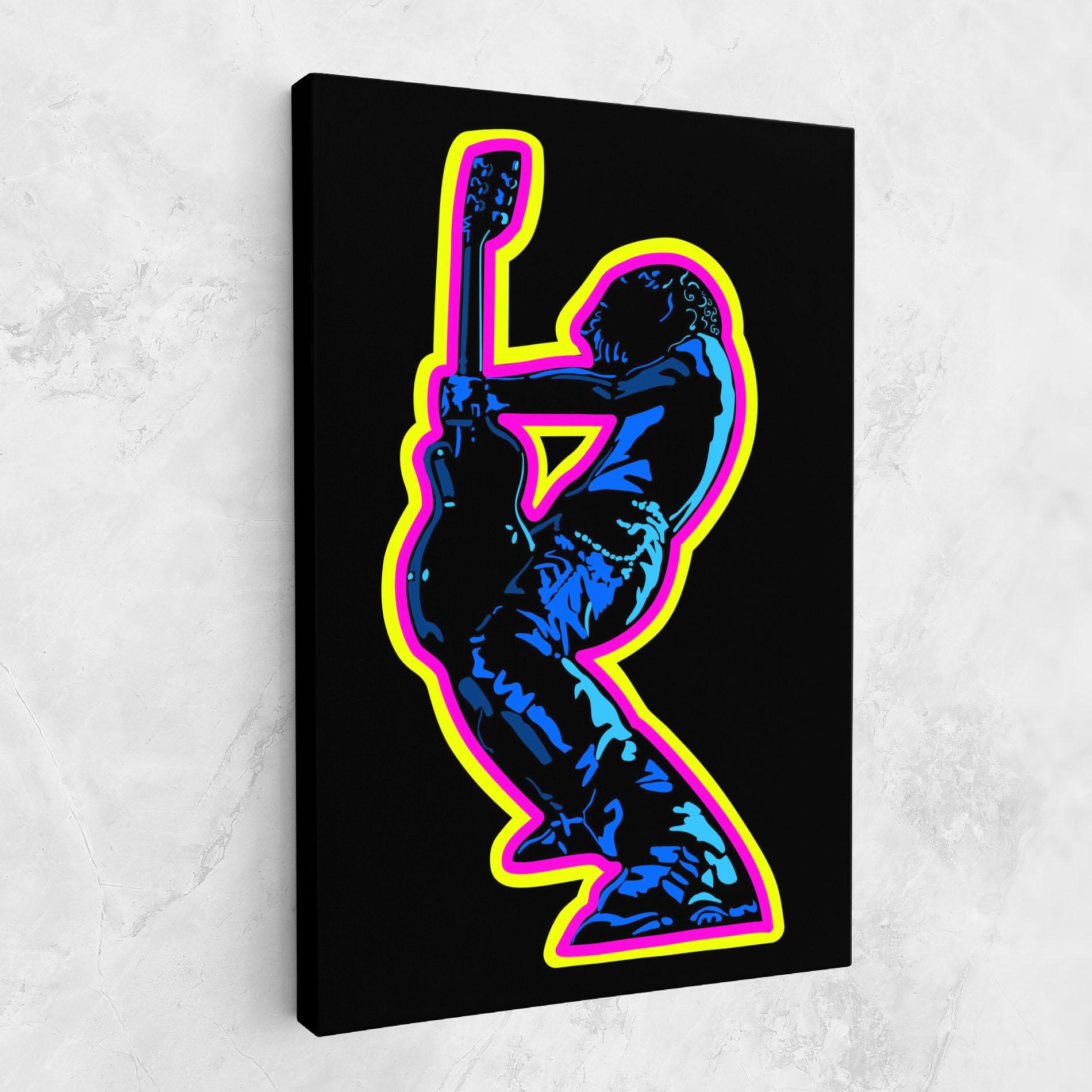 Картина на платно Guitarist Art mockup 1