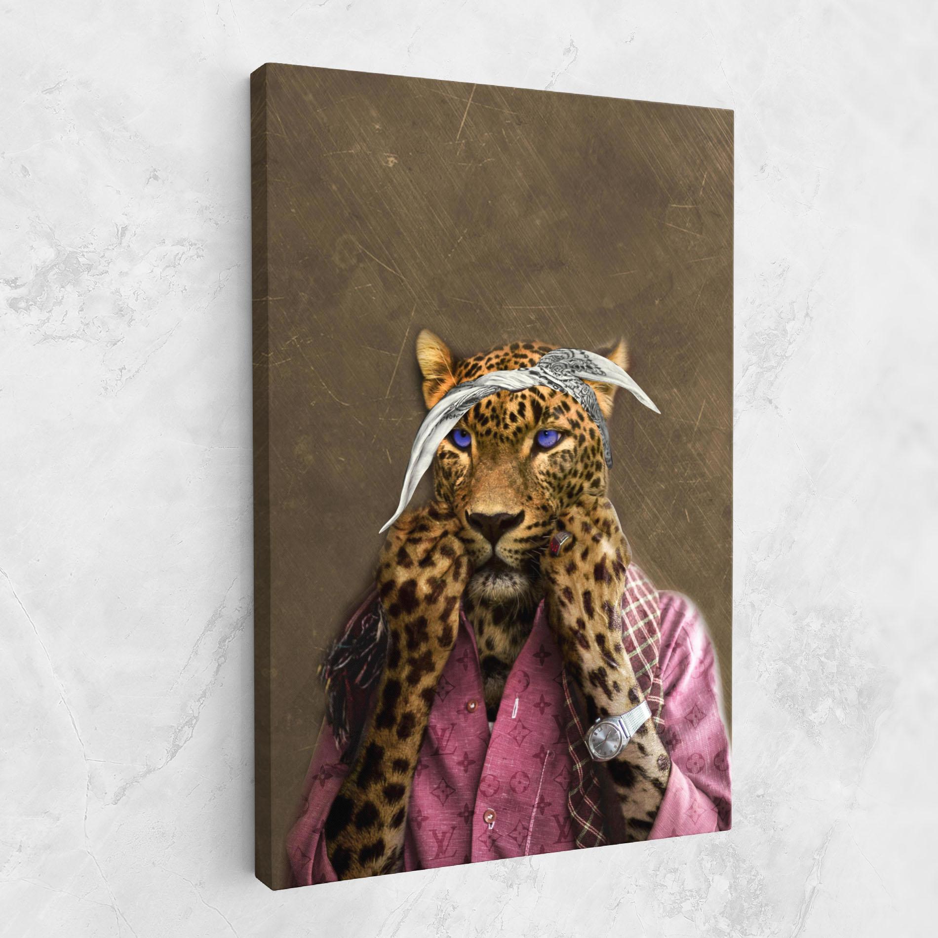 Картина на платно Ready To Fight mockup 1