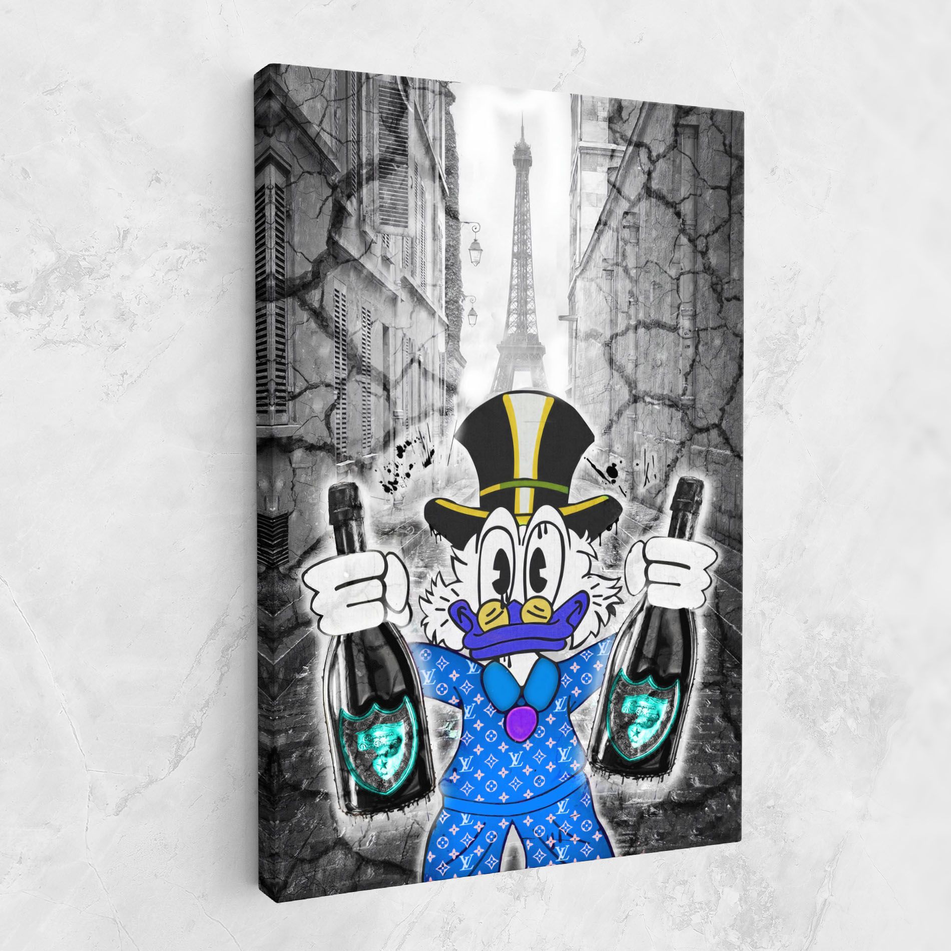 Wheres My Champagne Blue mockup 1