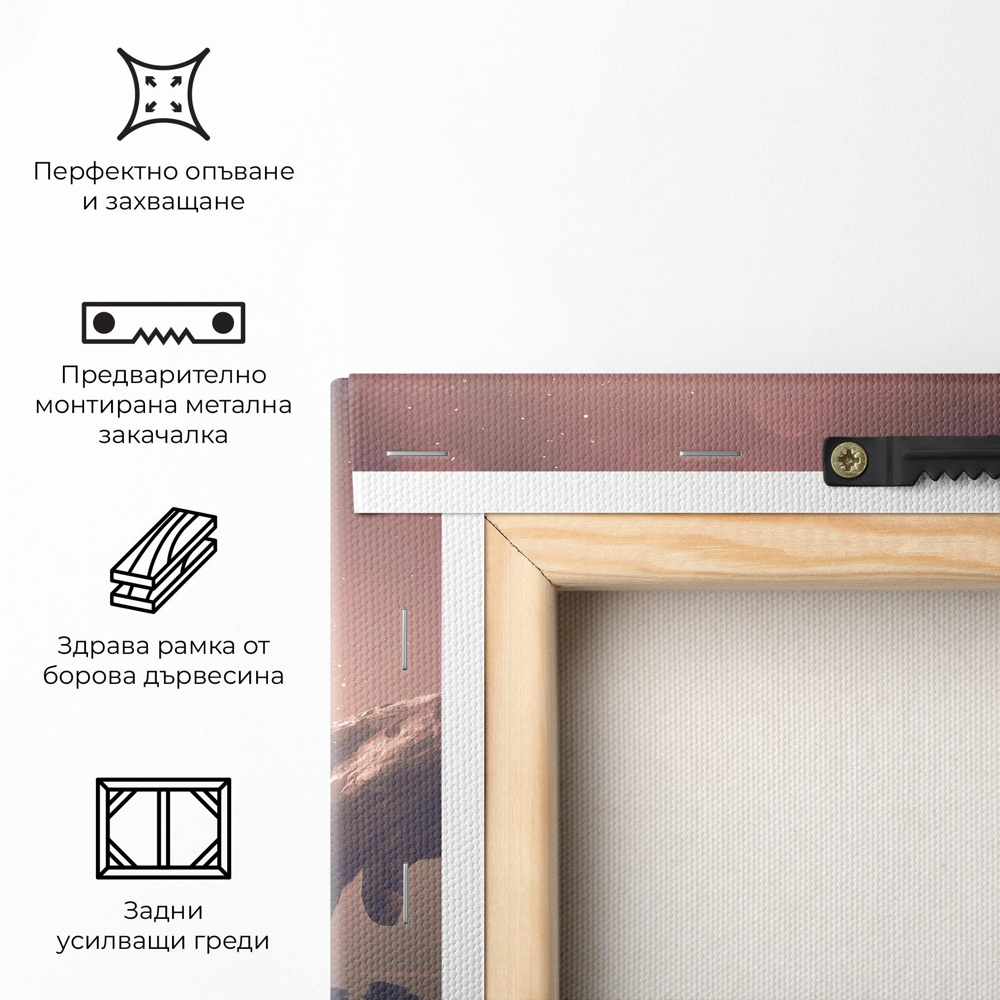 Картина на платно Life Story mockup 5
