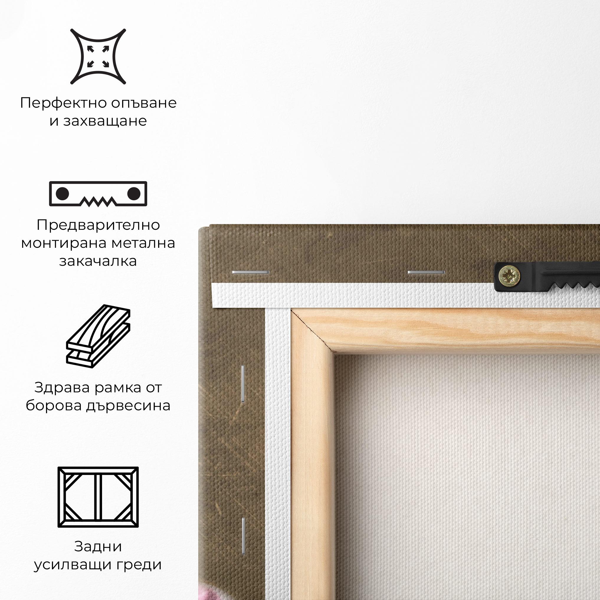 Картина на платно Ready To Fight mockup 5