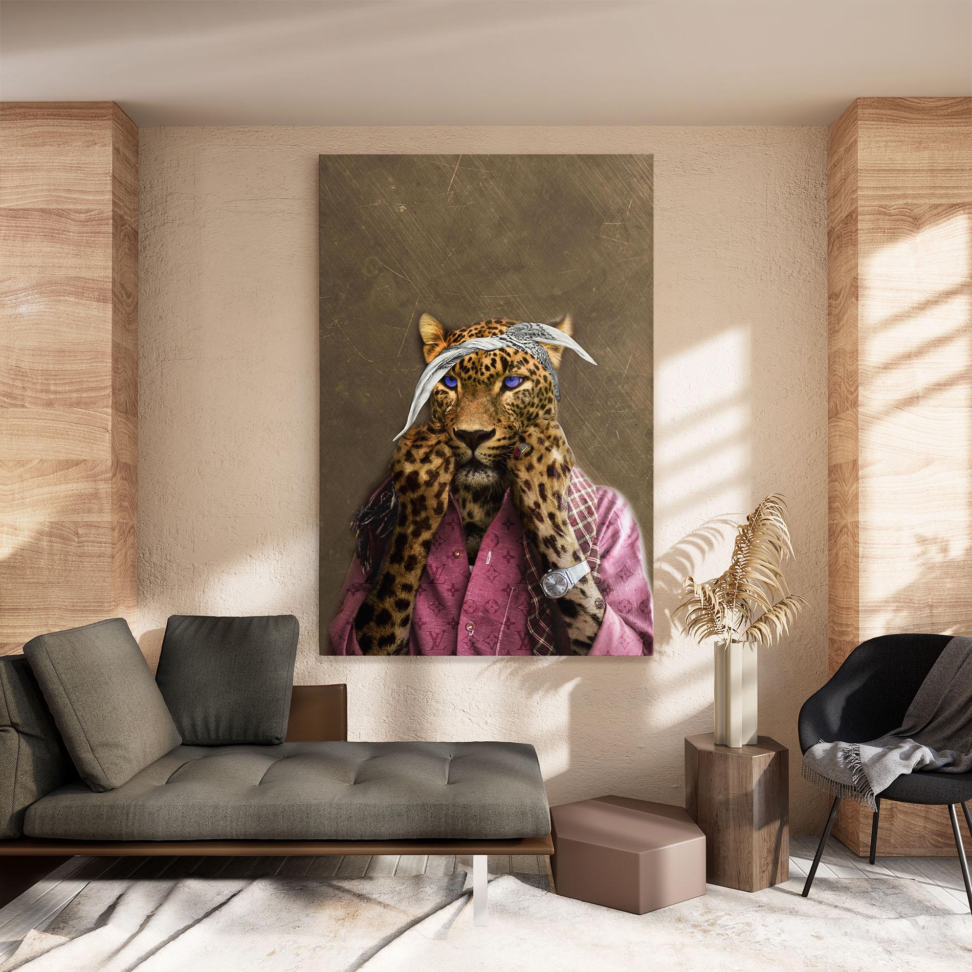 Картина на платно Ready To Fight mockup 8