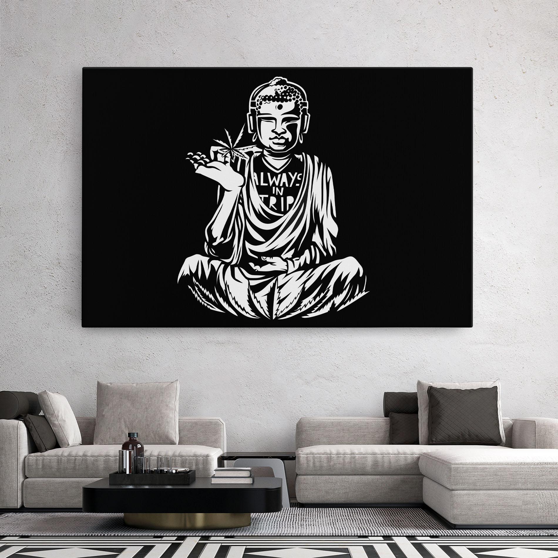 Картина на платно Always Trip mockup 2