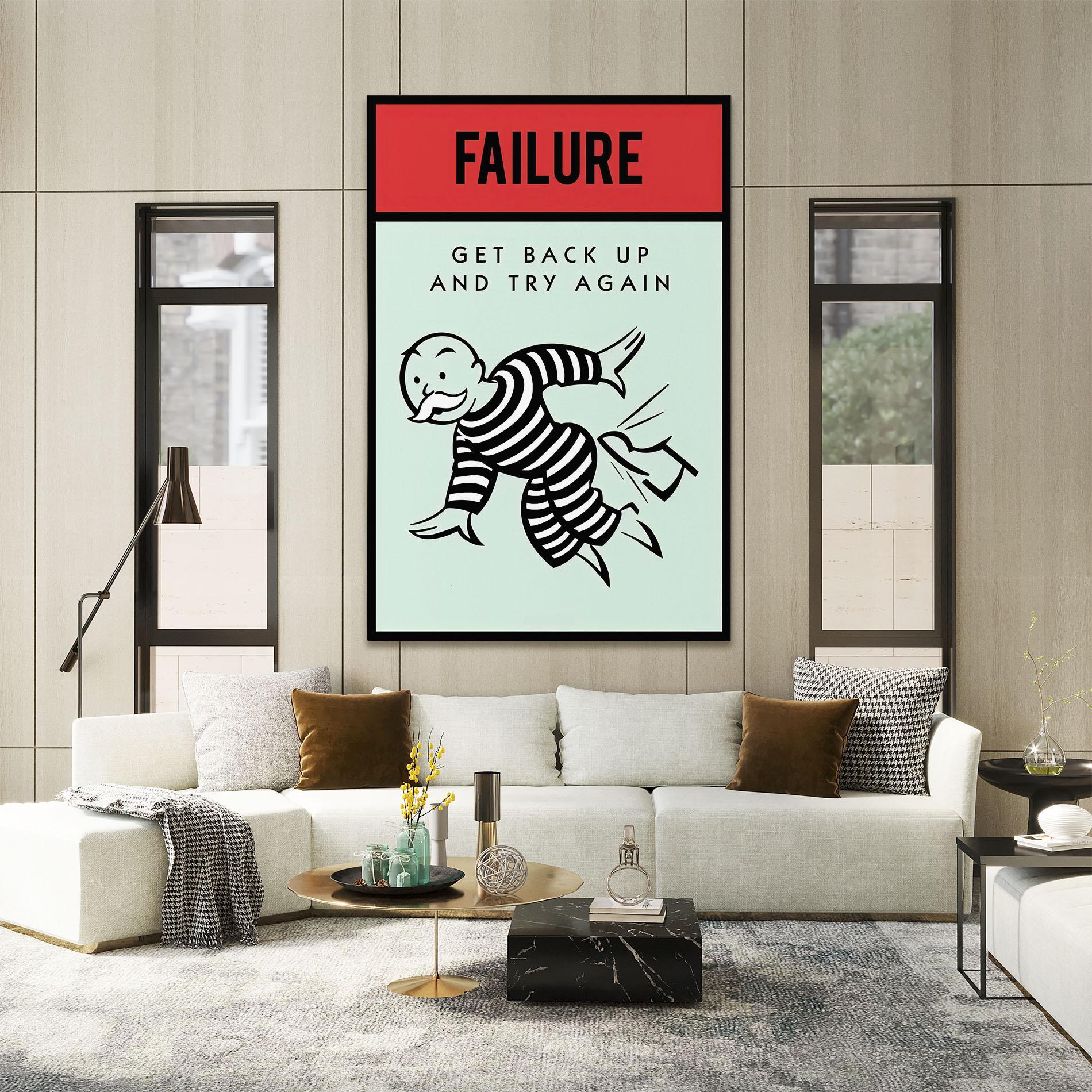 Картина на платно FAILURE mockup 2