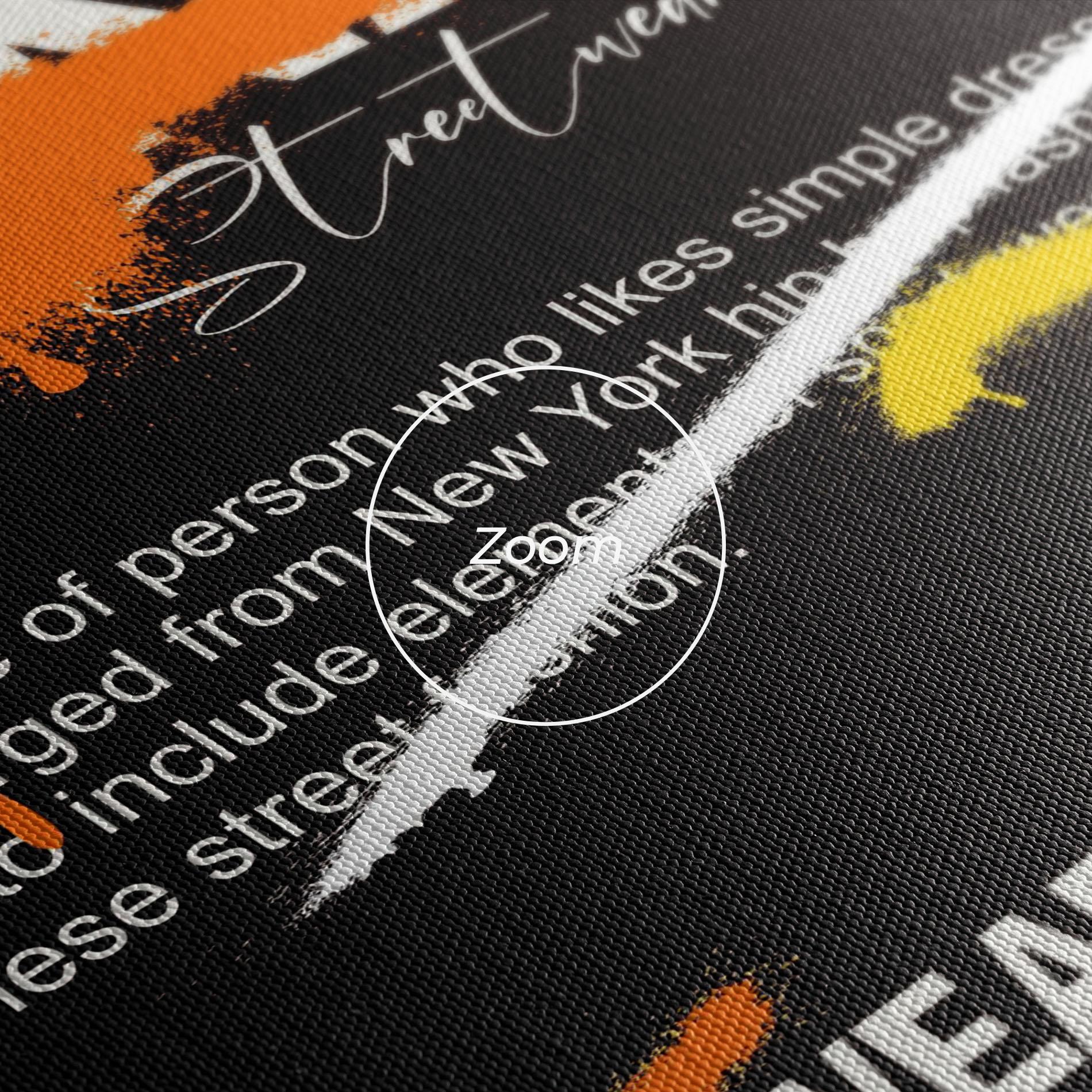 Картина на платно Original Style Graffiti mockup 3