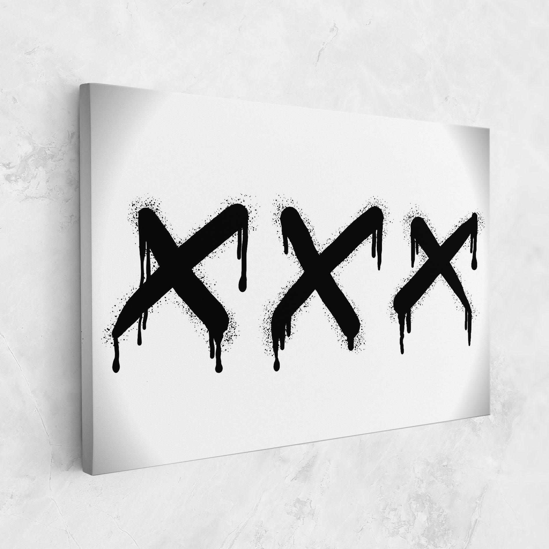 Картина на платно Grafiti X Spray mockup 1
